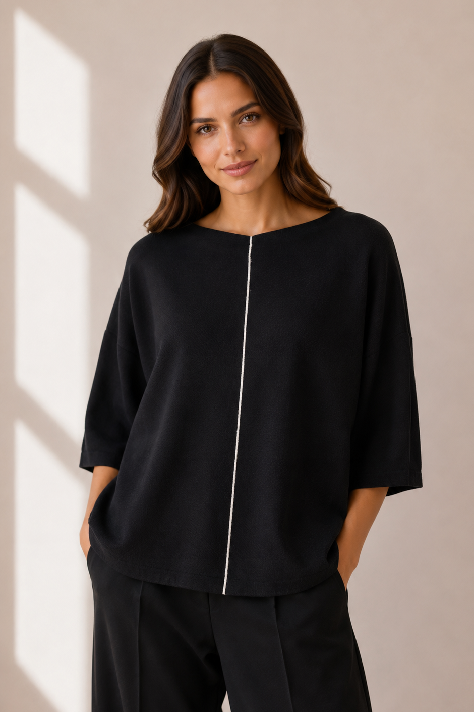 Buzo de Punto Premium Negro