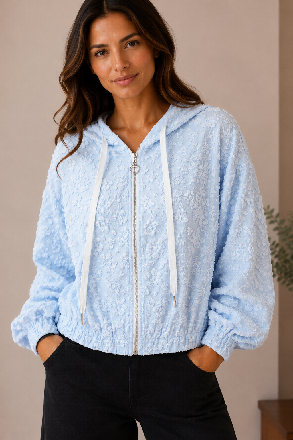 Campera Bordada
