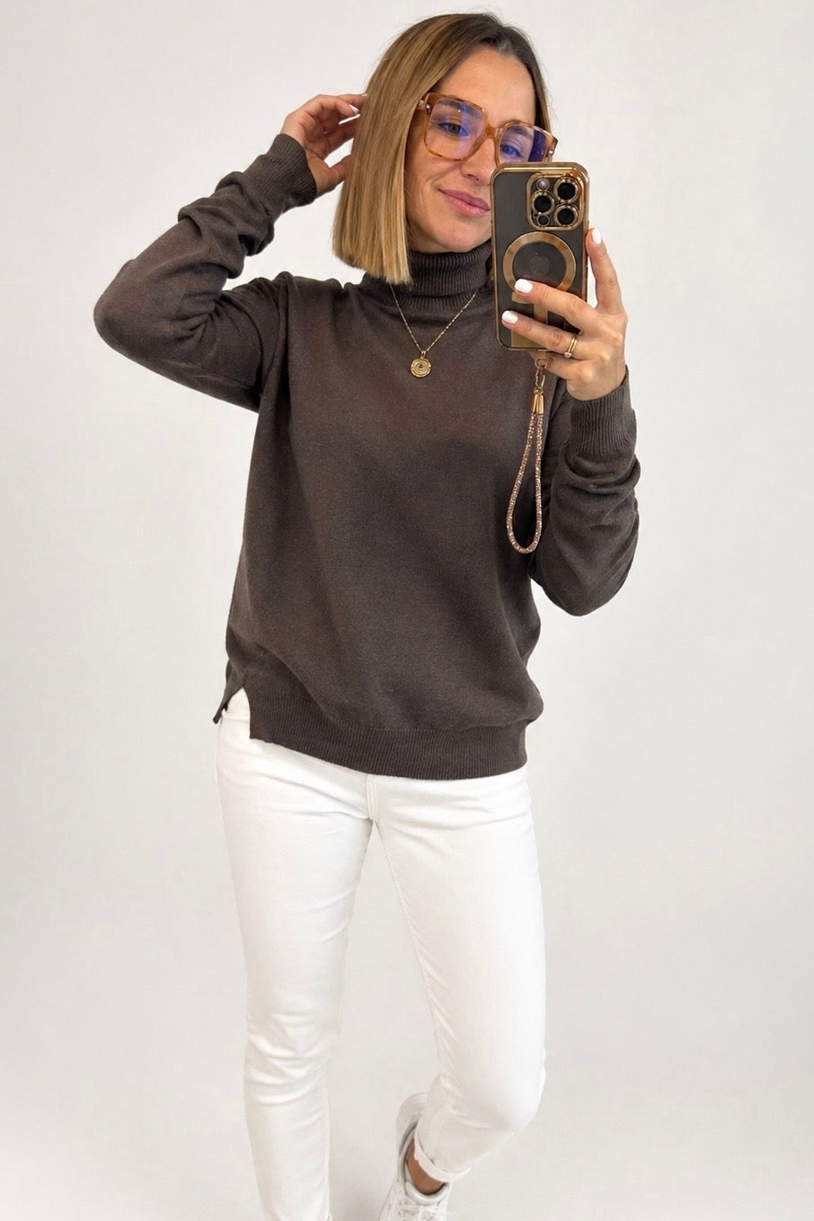 Polera Básica Chocolate