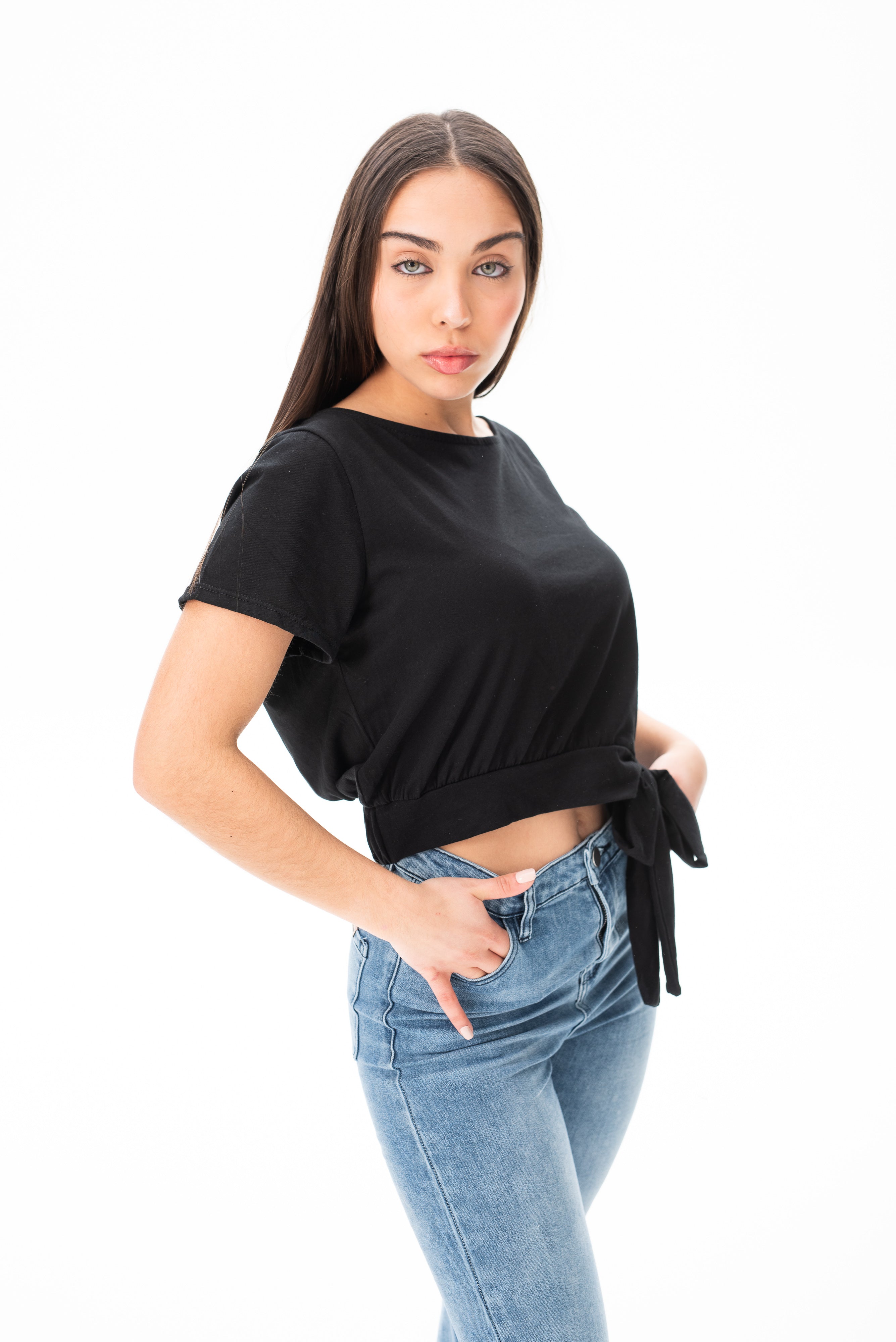 Remera Nodo - Negra