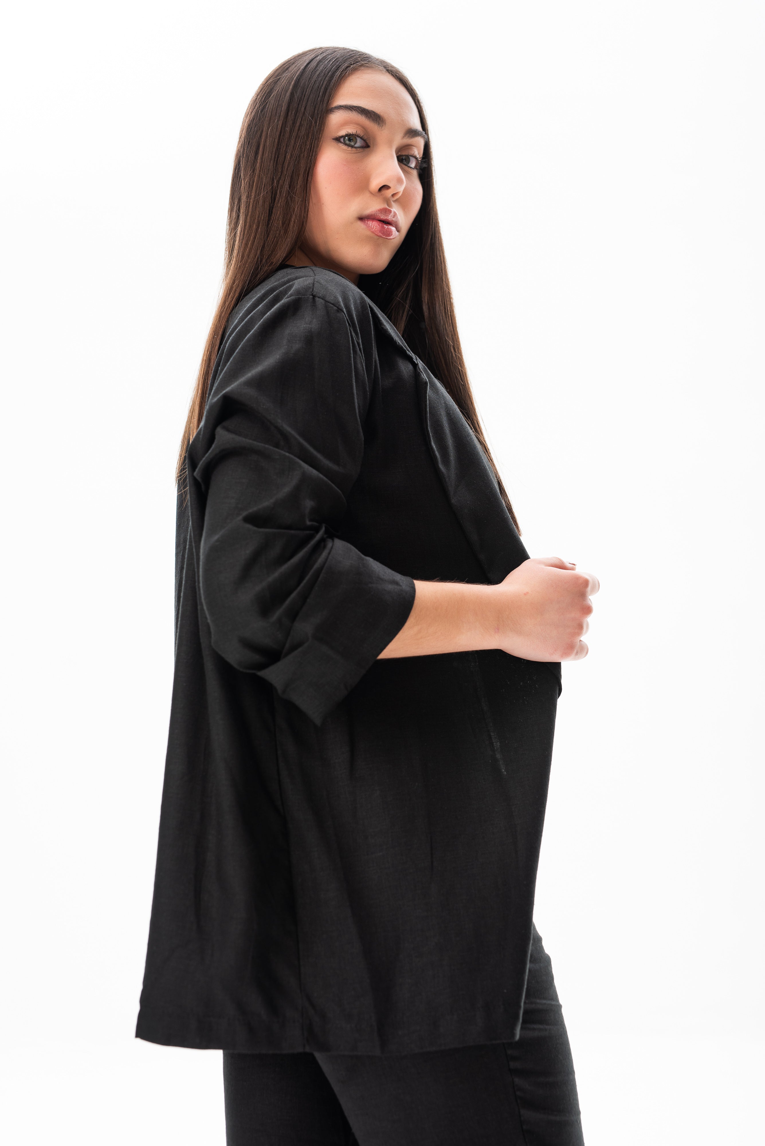 Blazer Nobre Negro - Detalle de Botones