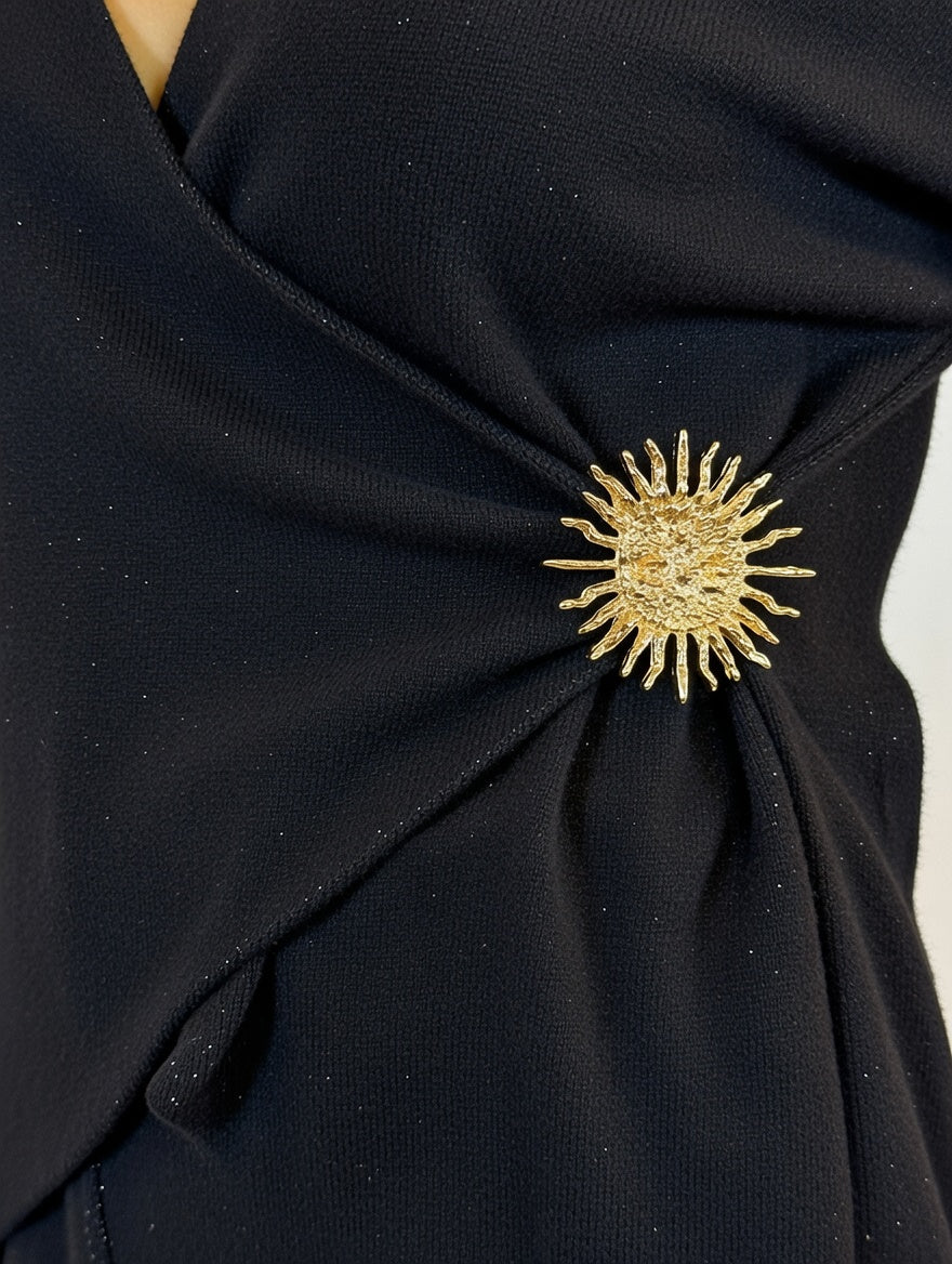 Blusa Bruna Negro - Detalle