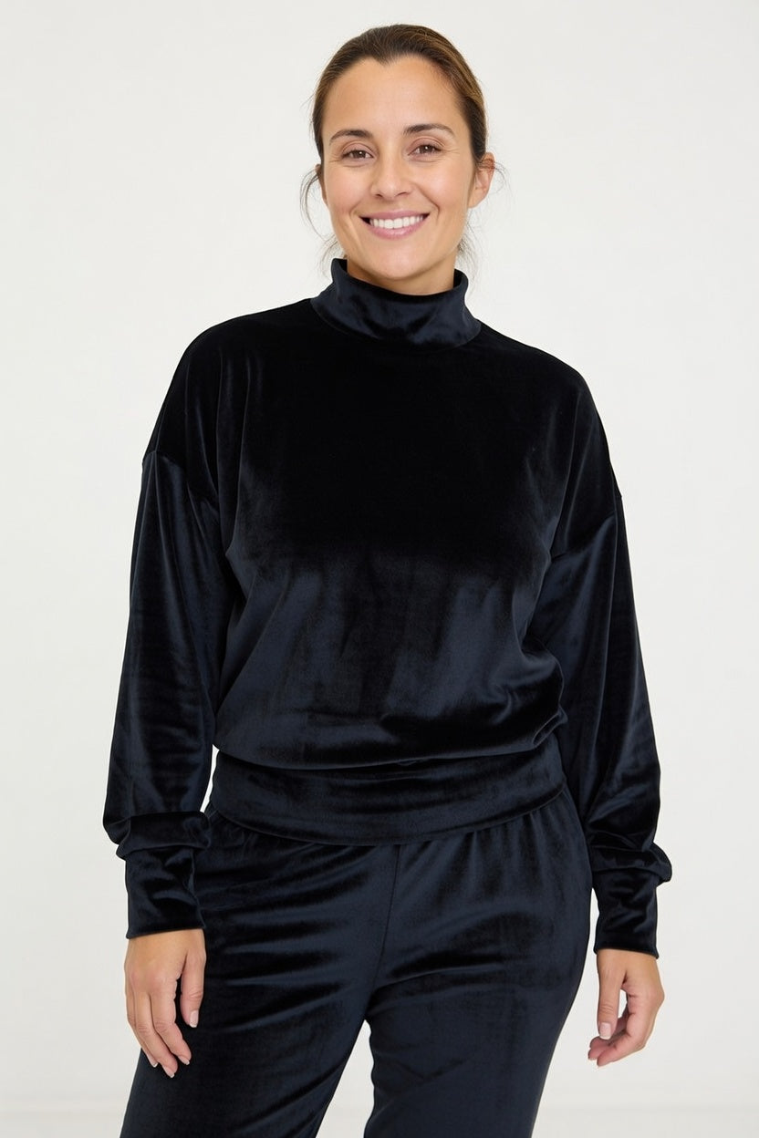 Buzo Jogger Negro - Frente