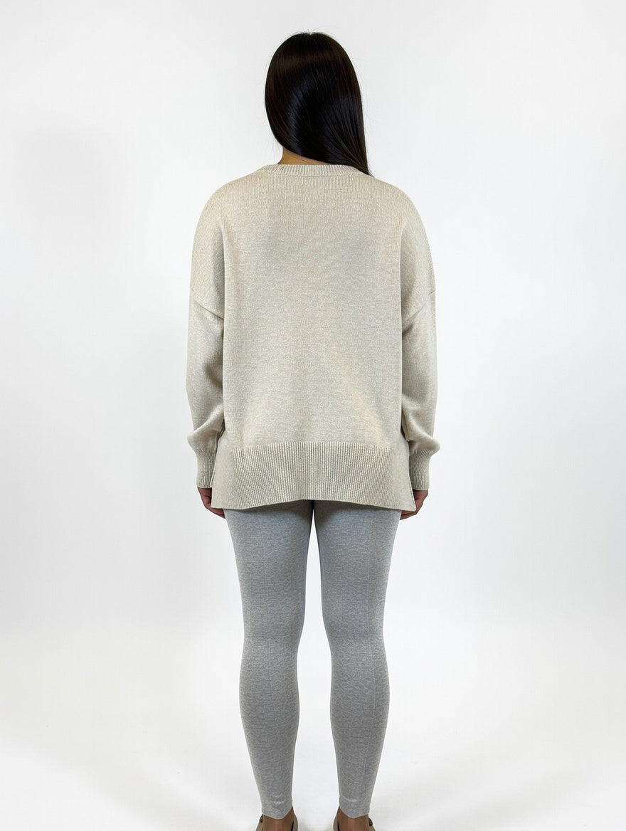 Buzo Noa Beige - Atras