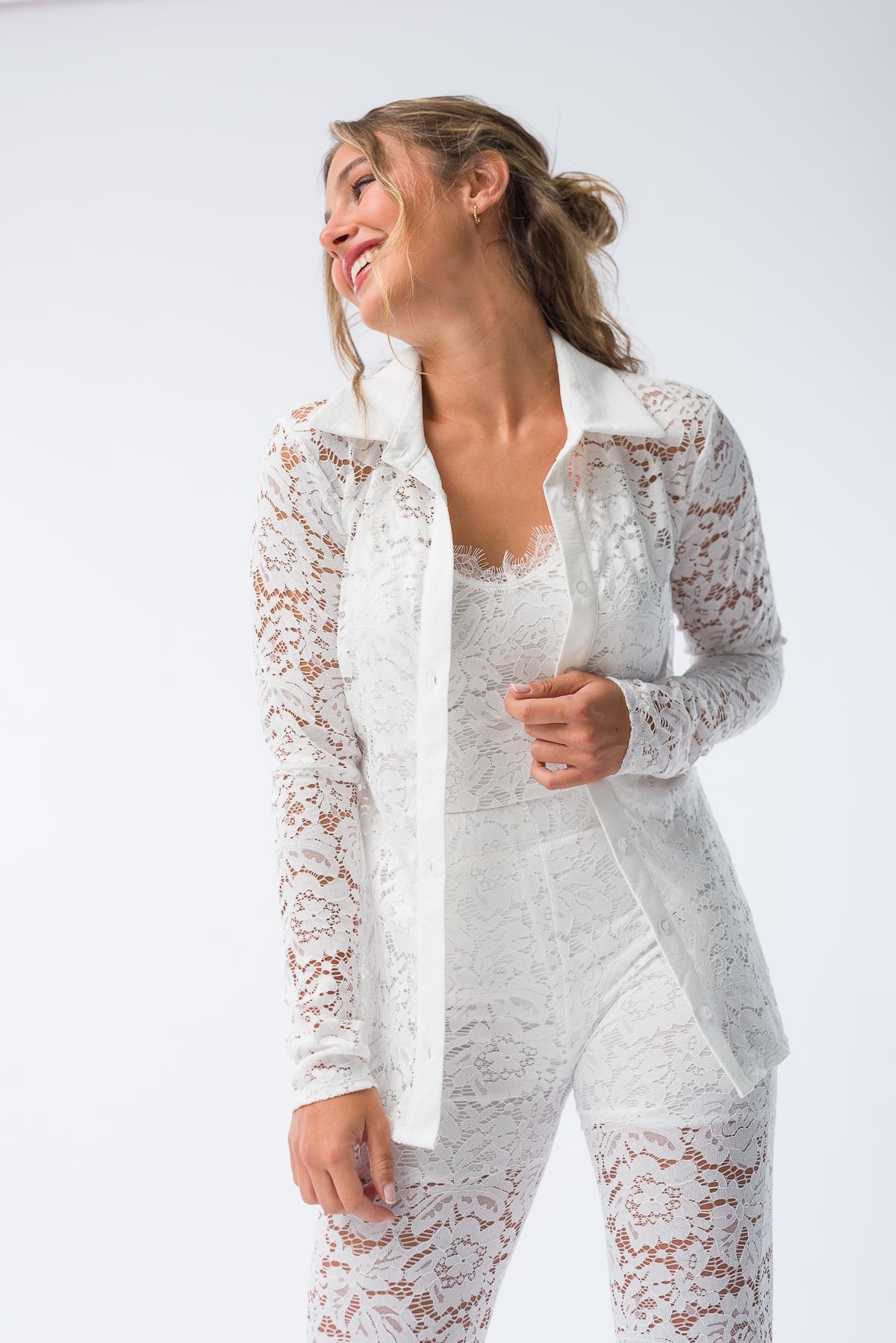 Viviana Méndez - Camisa Destele Blanca - Camisas