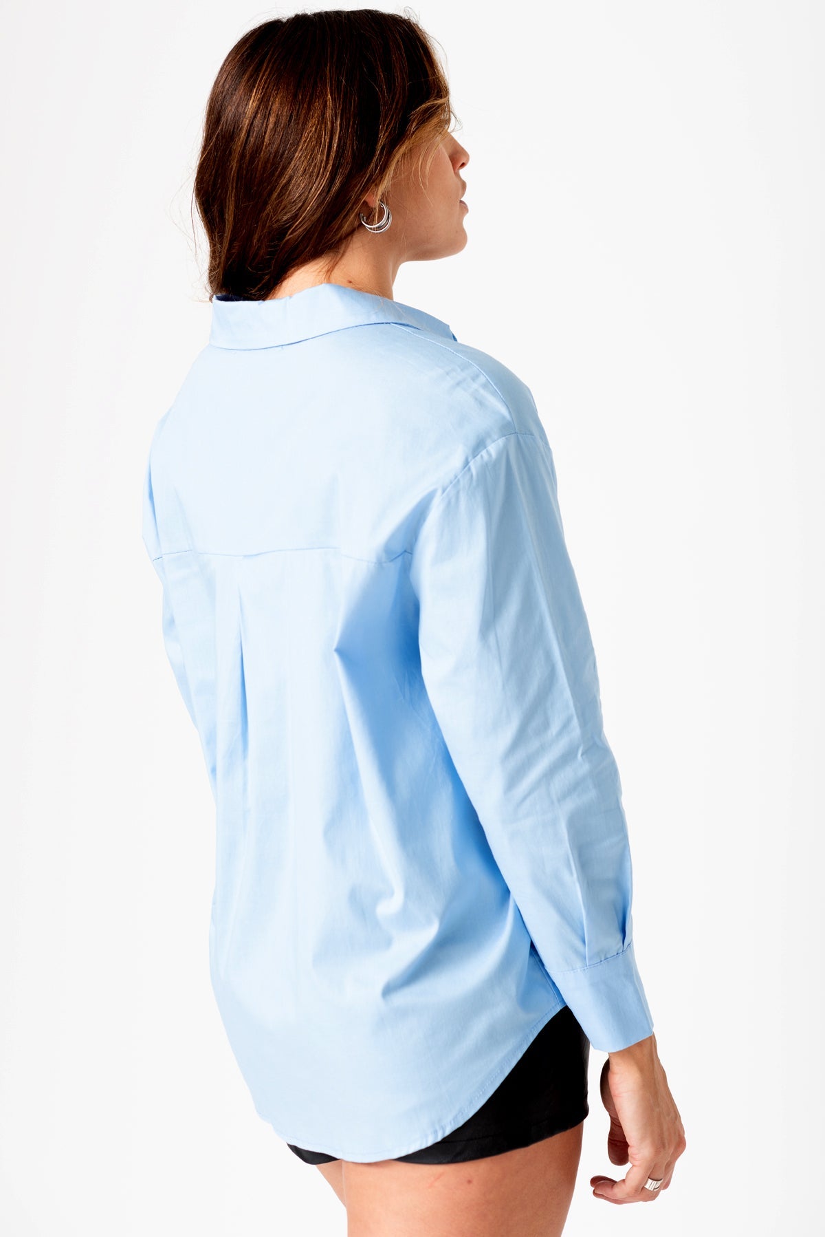 Viviana Méndez - Camisa Soneto - Celeste - Camisas