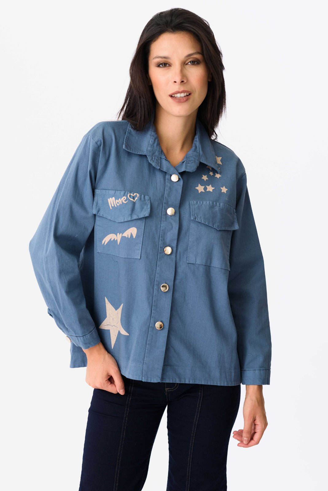 Viviana Méndez - Campera Algodón Trouble Maker - Camperas y Chaquetas