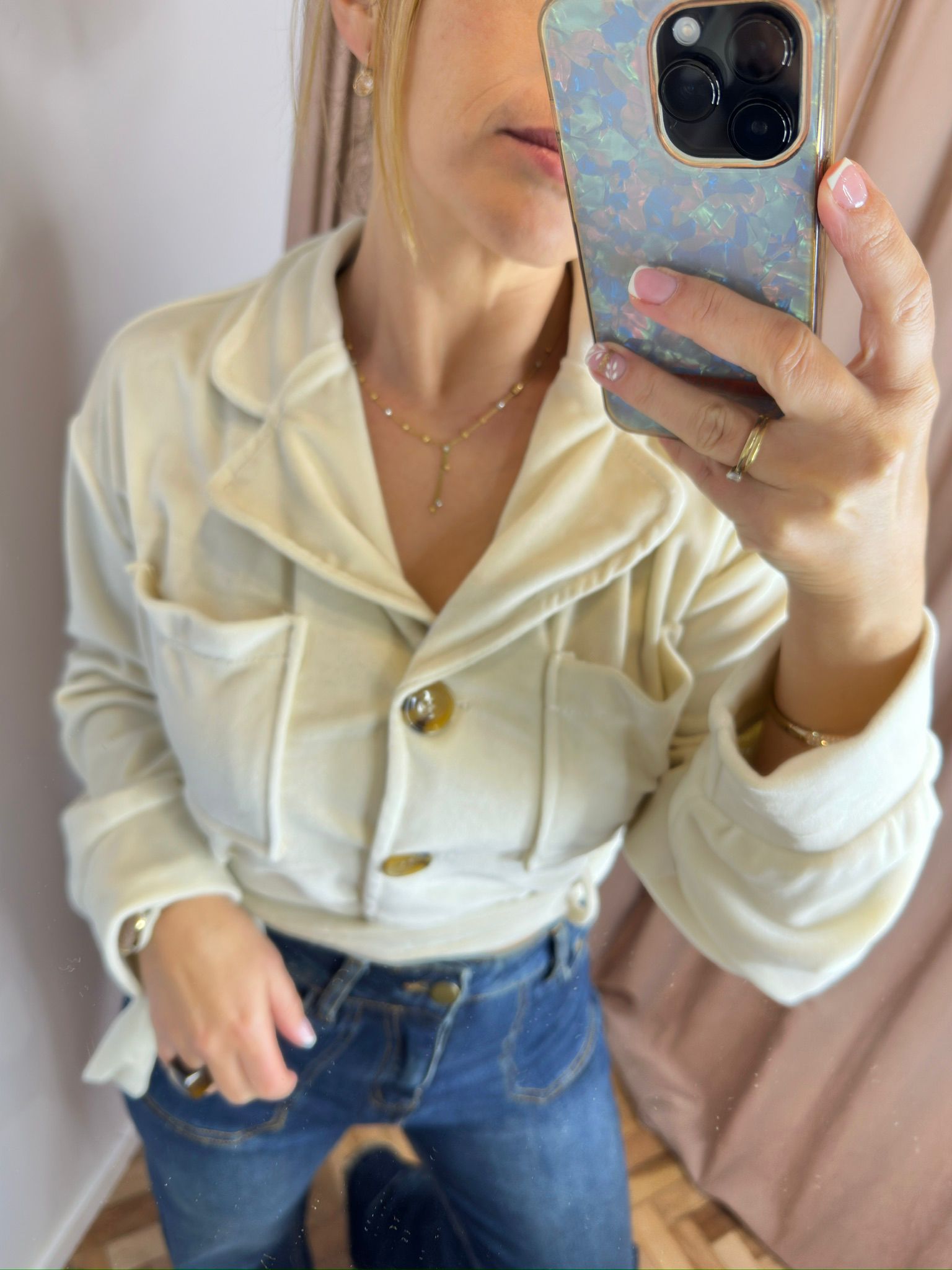 Viviana Méndez - Campera Levite Crudo - Camperas