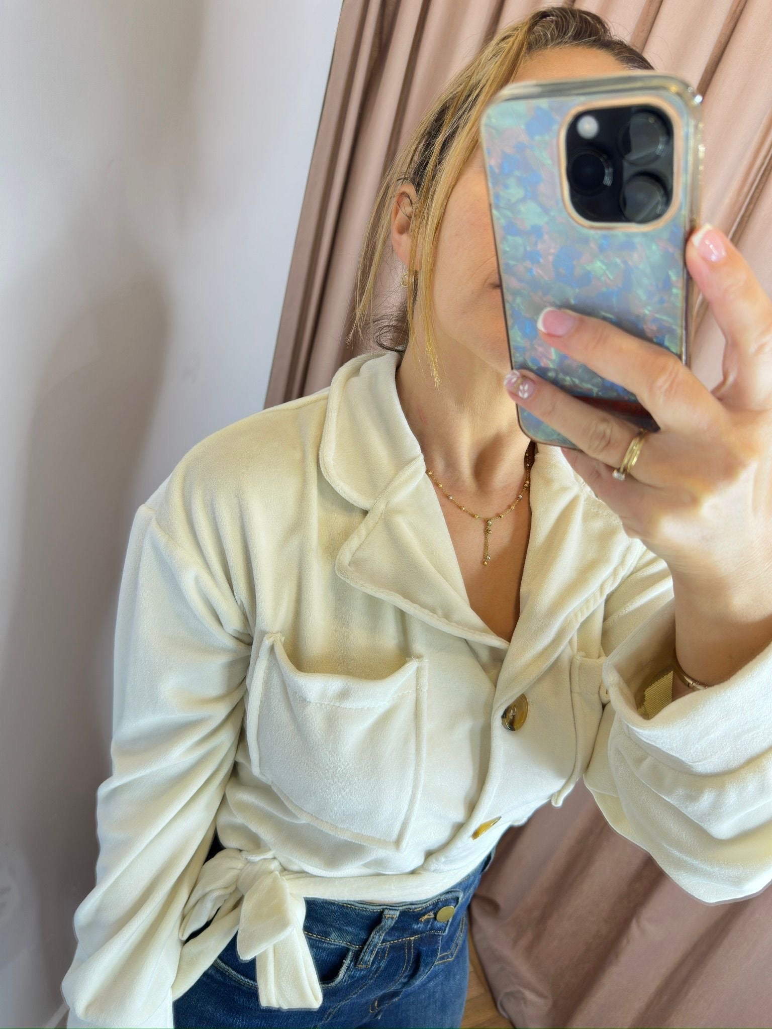 Viviana Méndez - Campera Levite Crudo - Camperas