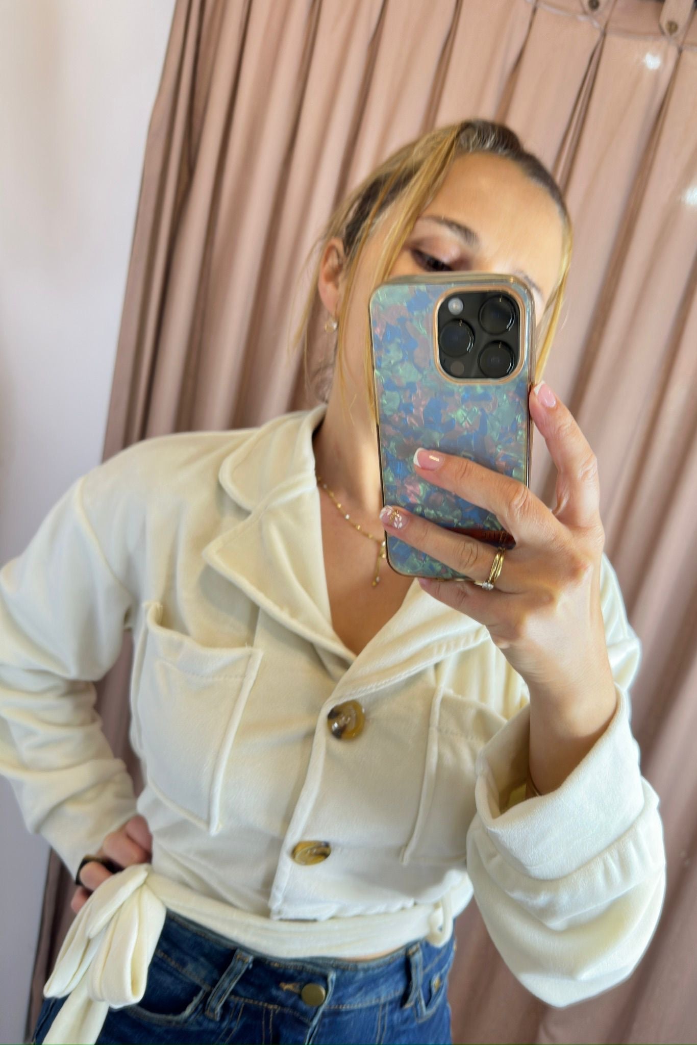 Viviana Méndez - Campera Levite Crudo - Camperas