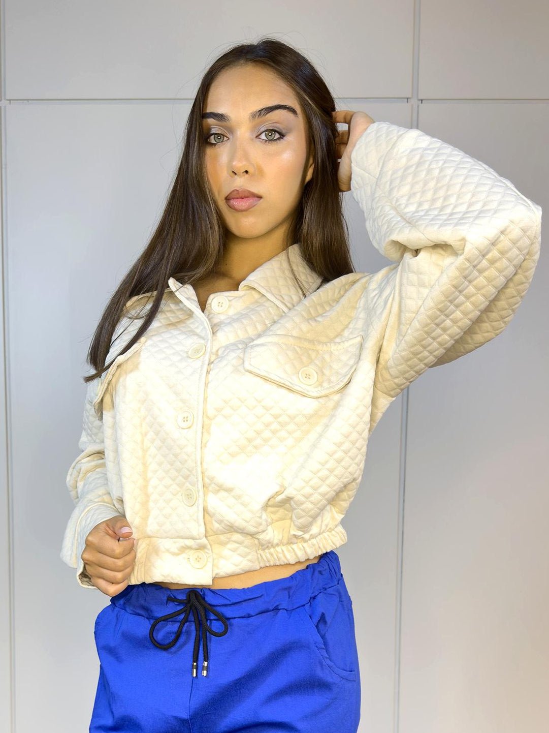 Viviana Méndez - Campera New York Blanco - Camperas