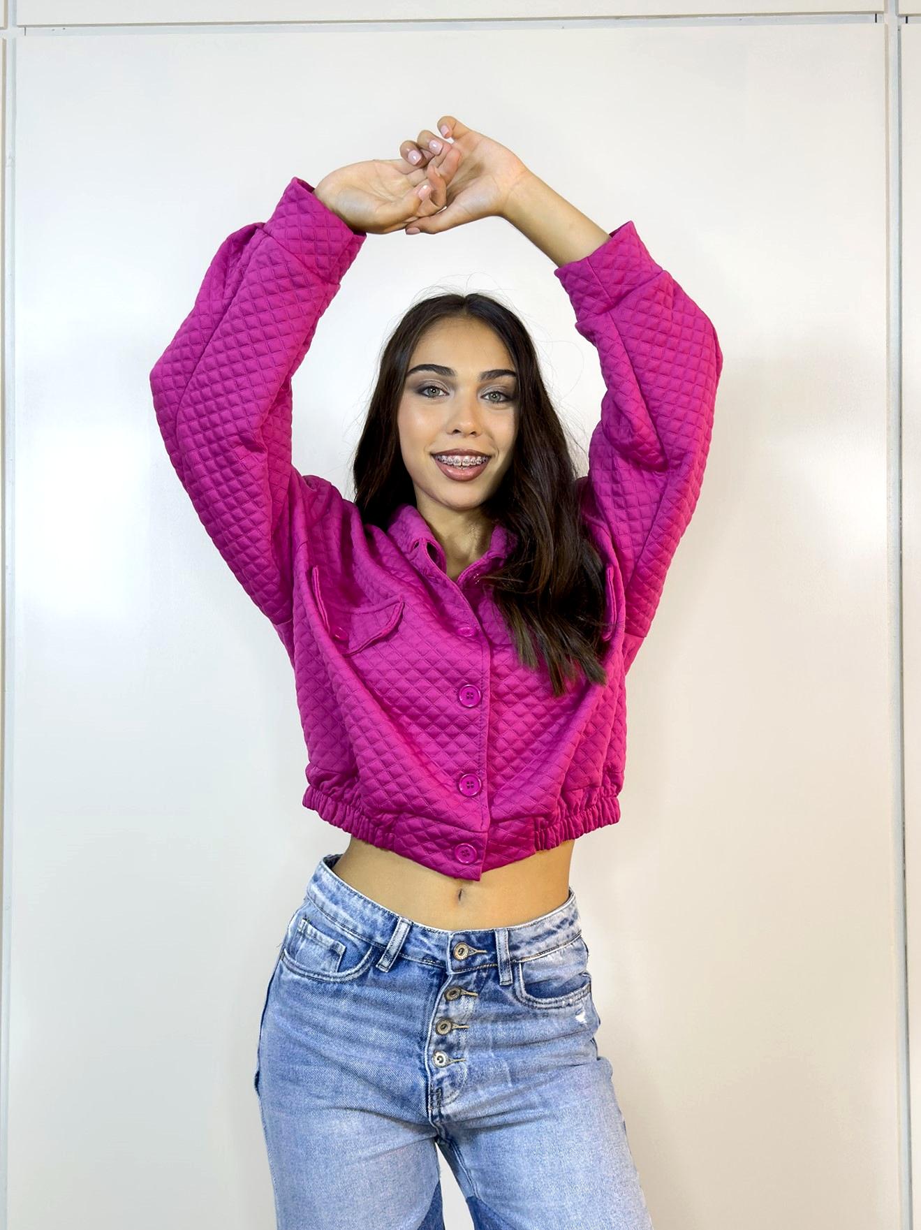 Viviana Méndez - Campera New York Fucsia - Camperas