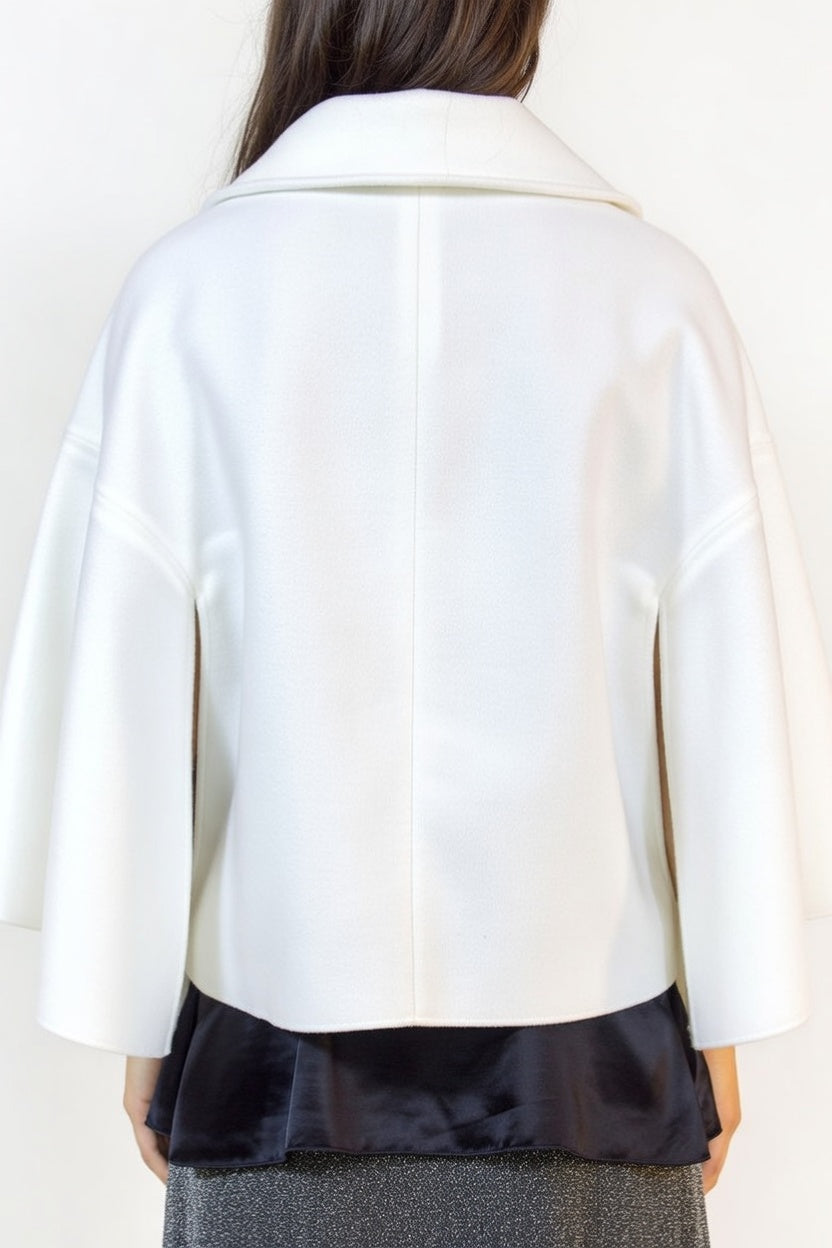 Capa de Paño Blanca - Atras