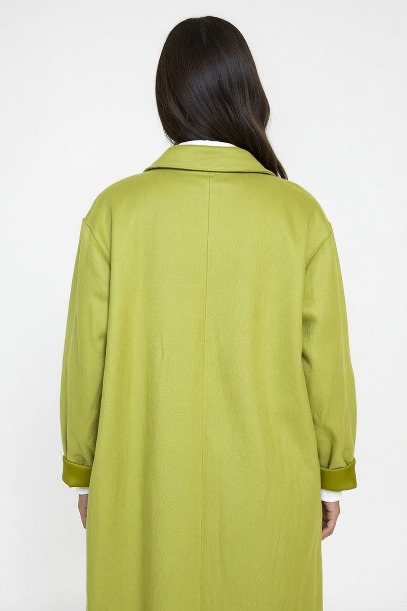 Chaqueta Ciata Pistacho - Atras