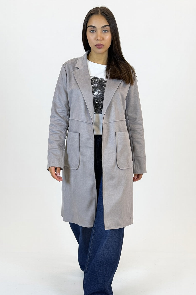 Chaqueta Moka Gris - Walking