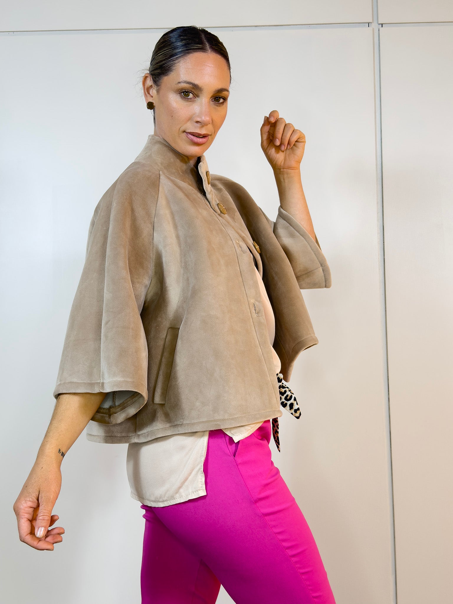 Viviana Méndez - Chaqueta Mome Camel - Chaquetas