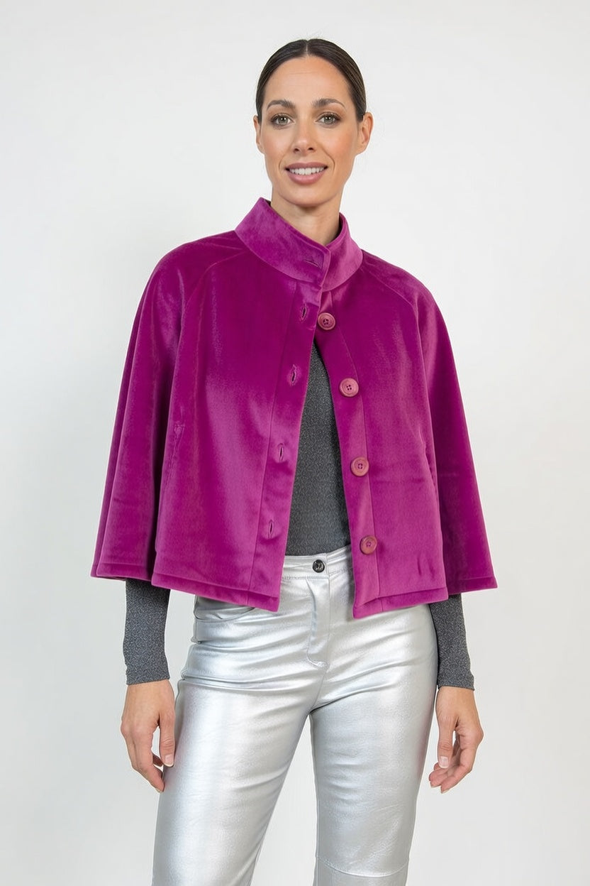 Chaqueta Mome Fucsia - Frente