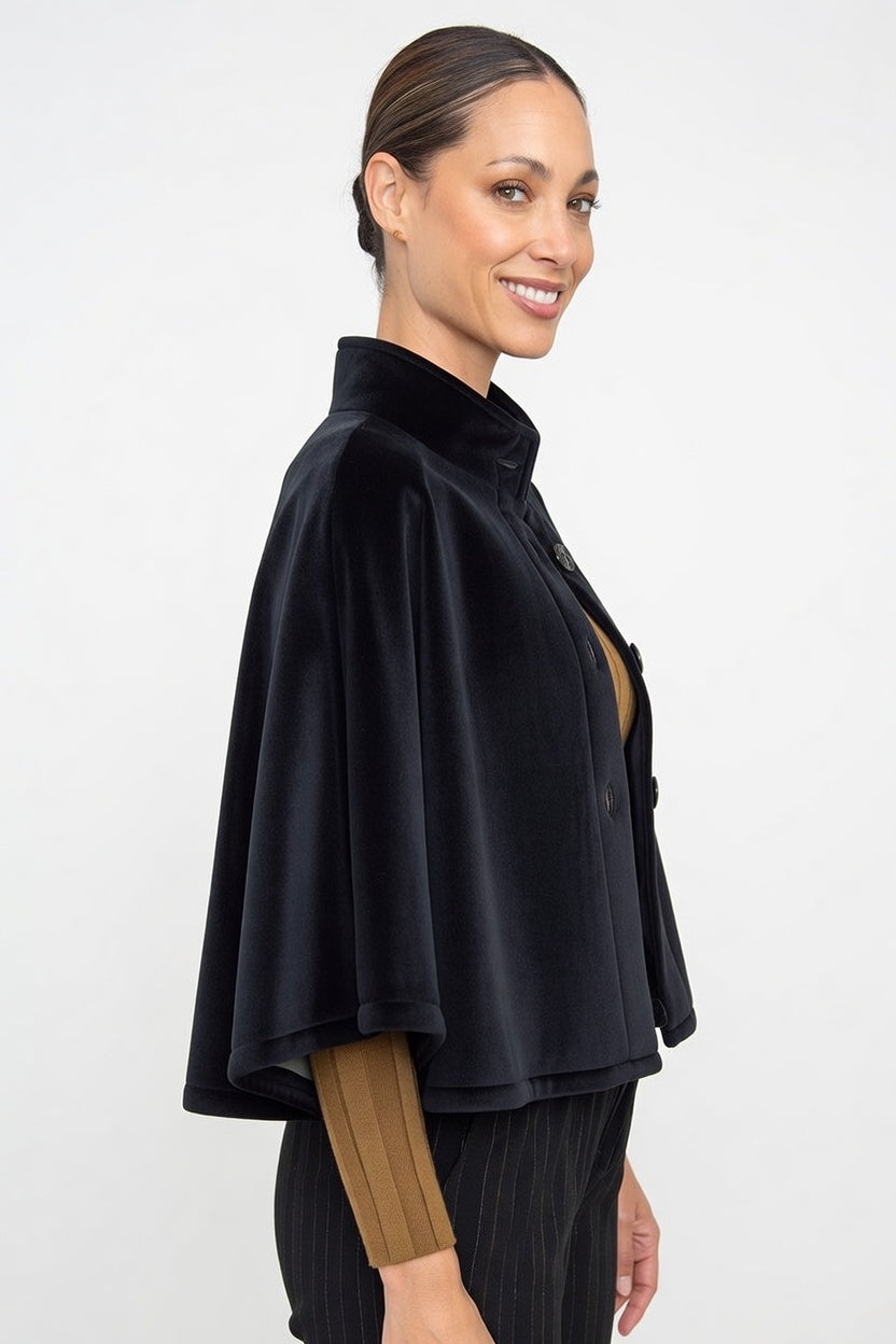 Chaqueta Mome Negro - Costado