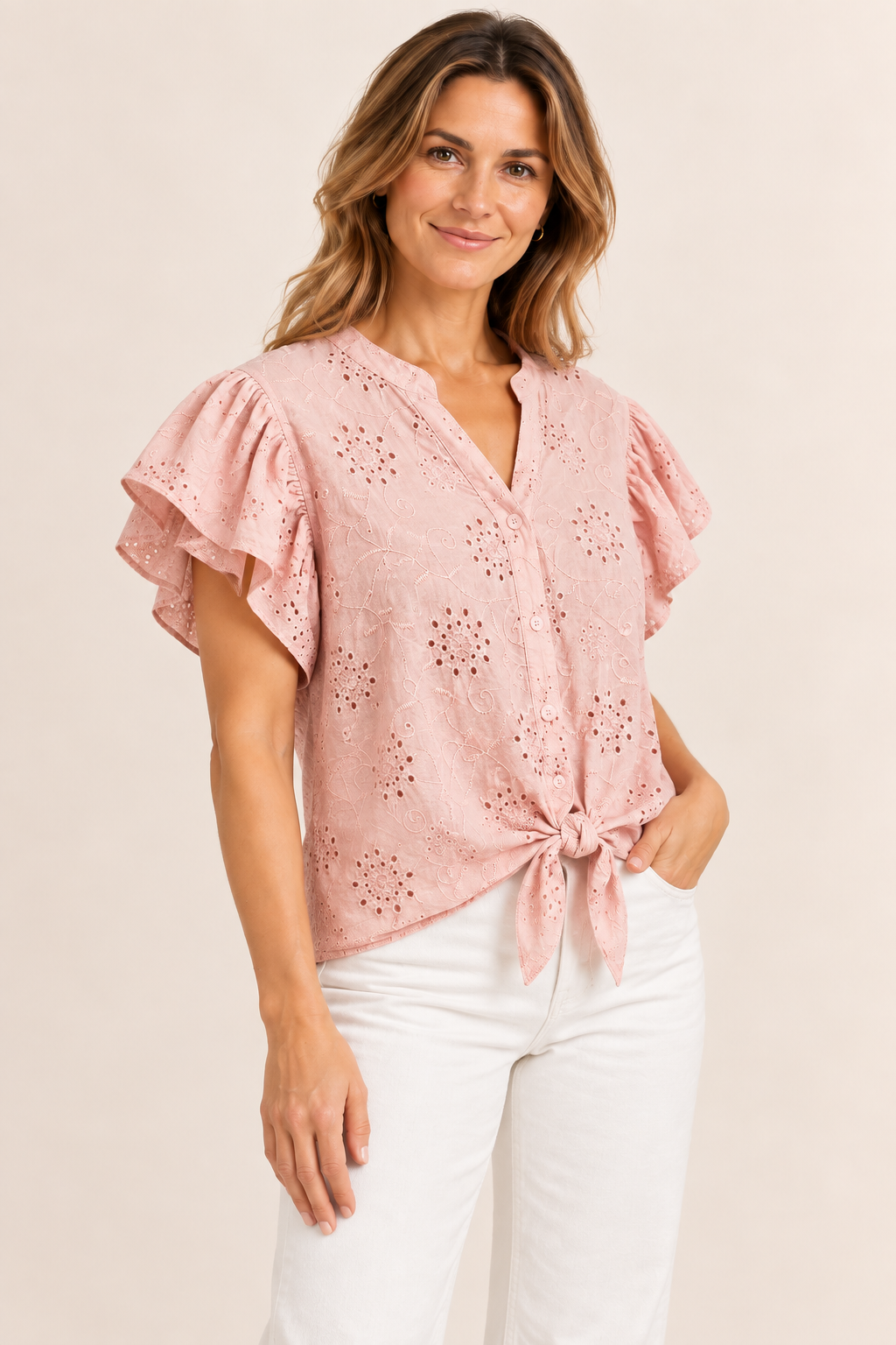 Blusa Salvia Rosa