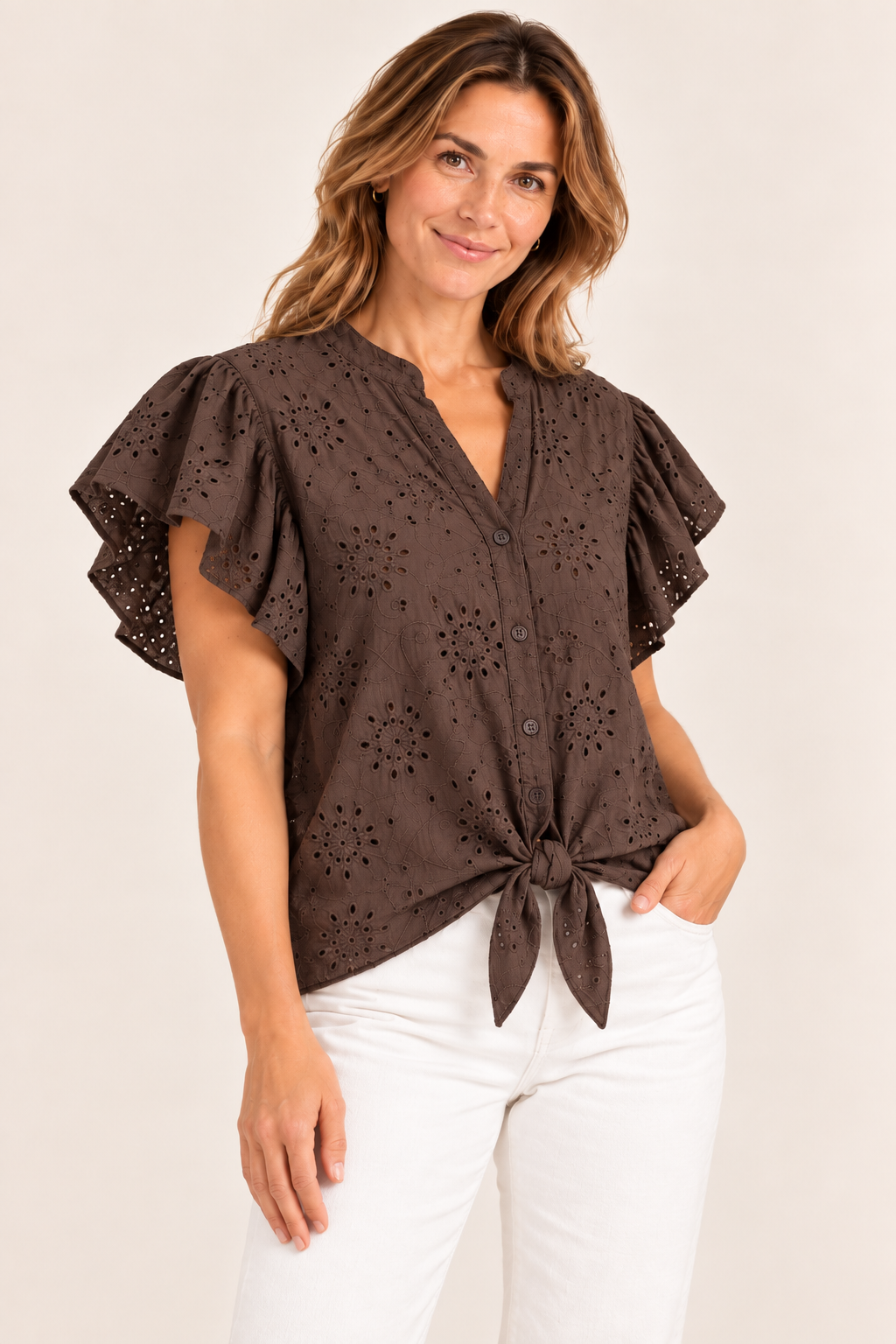 Blusa Salvia Chocolate
