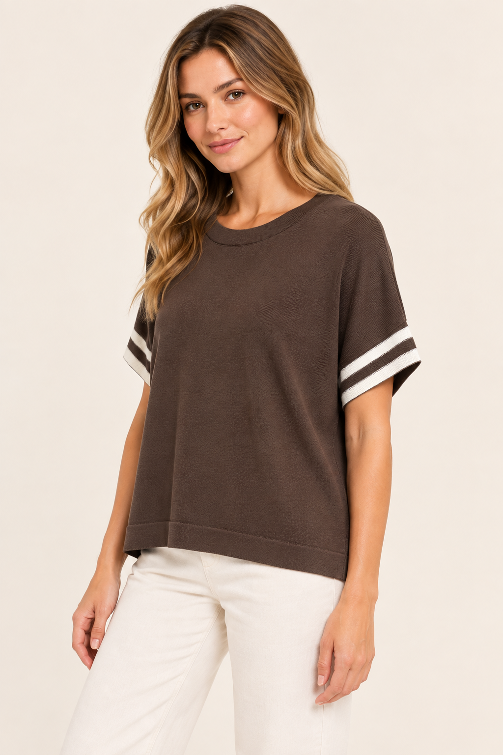 Remera Brisa Chocolate