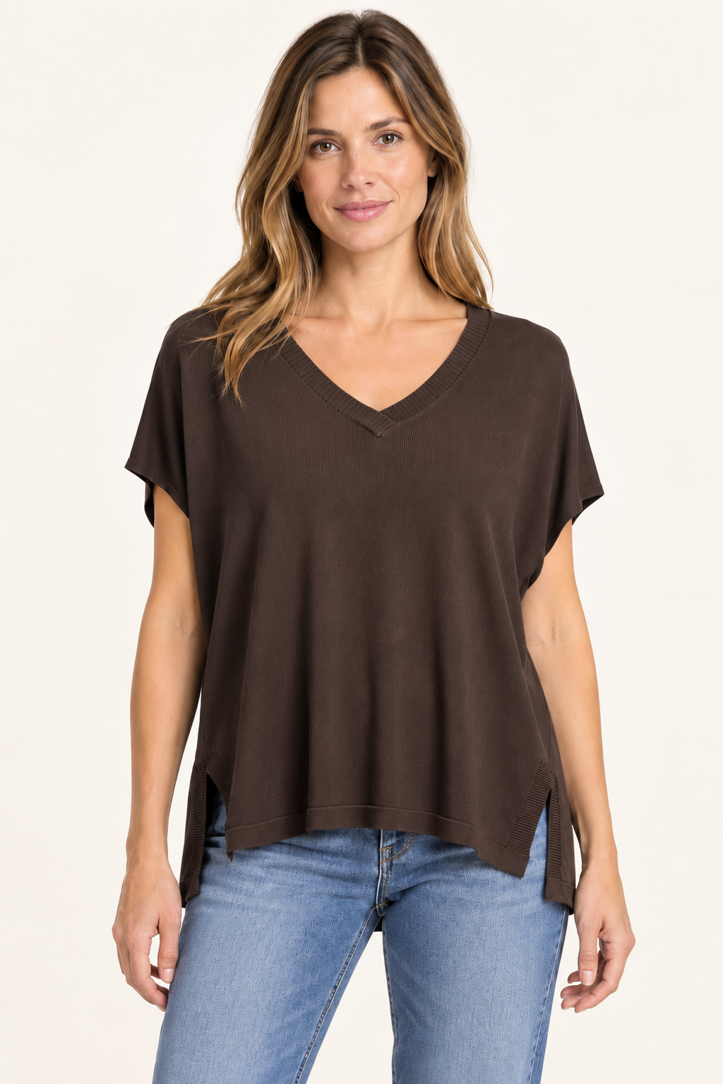 Remera Perla Chocolate
