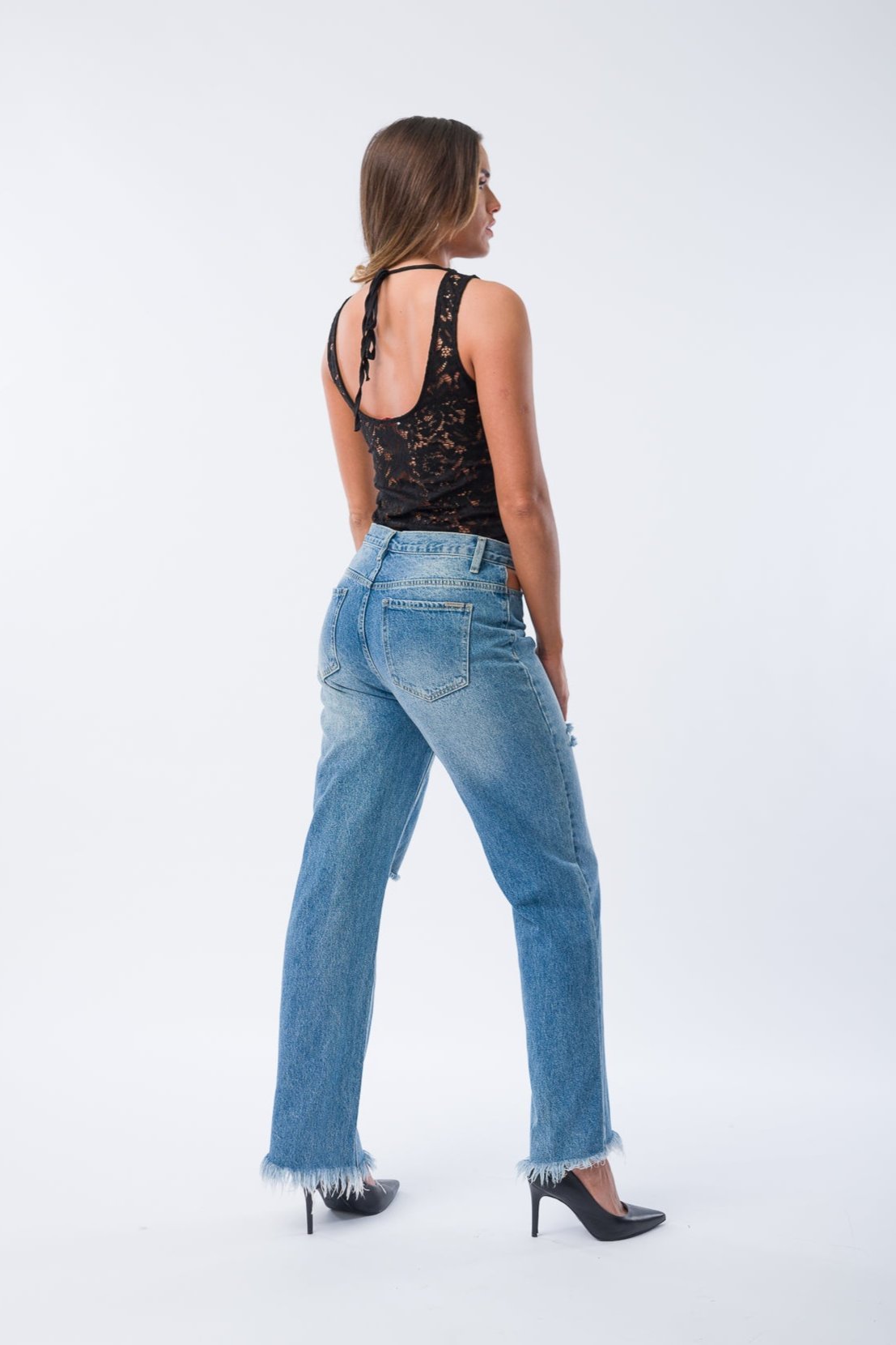 Viviana Méndez - Musculosa Destele Negra - Musculosas