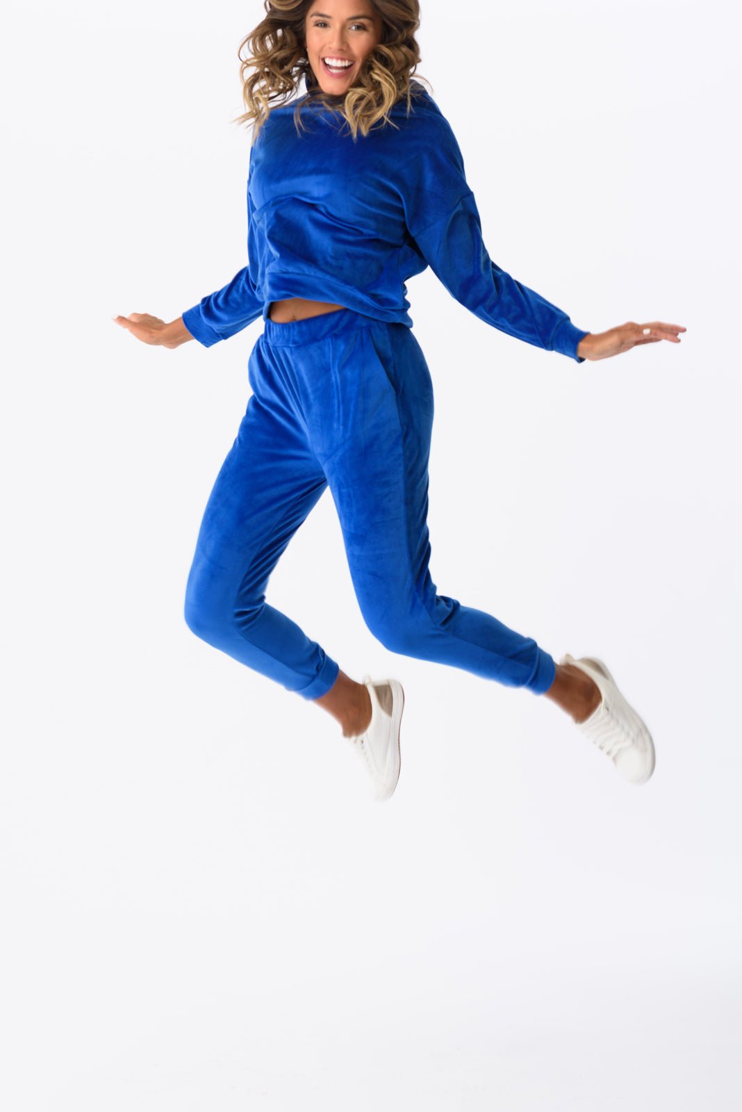 Viviana Méndez - Pantalón Jogger Azul - Comfy Sport