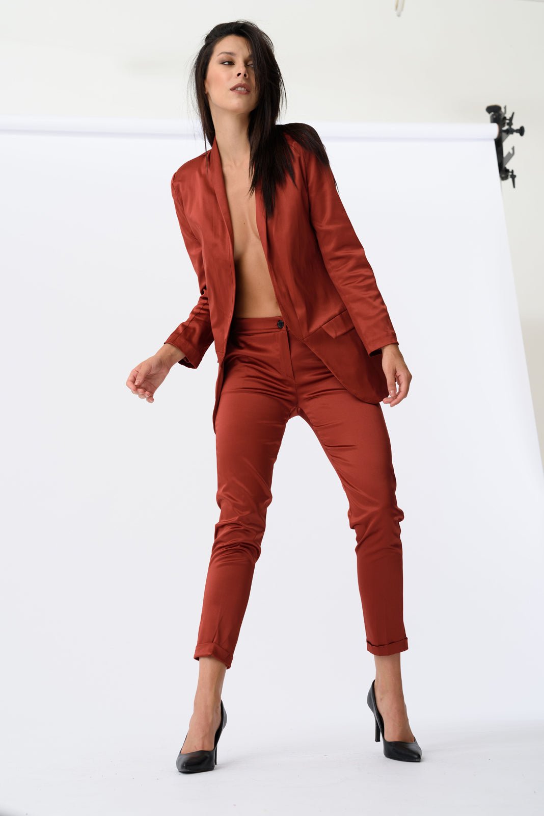 Viviana Méndez - Pantalón Sarto Bordó - Pantalones