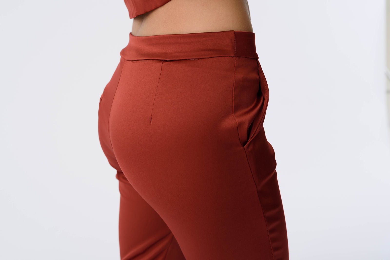 Viviana Méndez - Pantalón Sarto Bordó - Pantalones