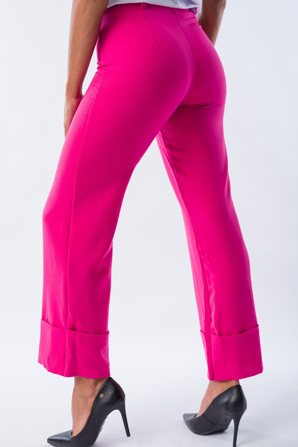 Viviana Méndez - Pantalón Sastrero Fucsia - Pantalones