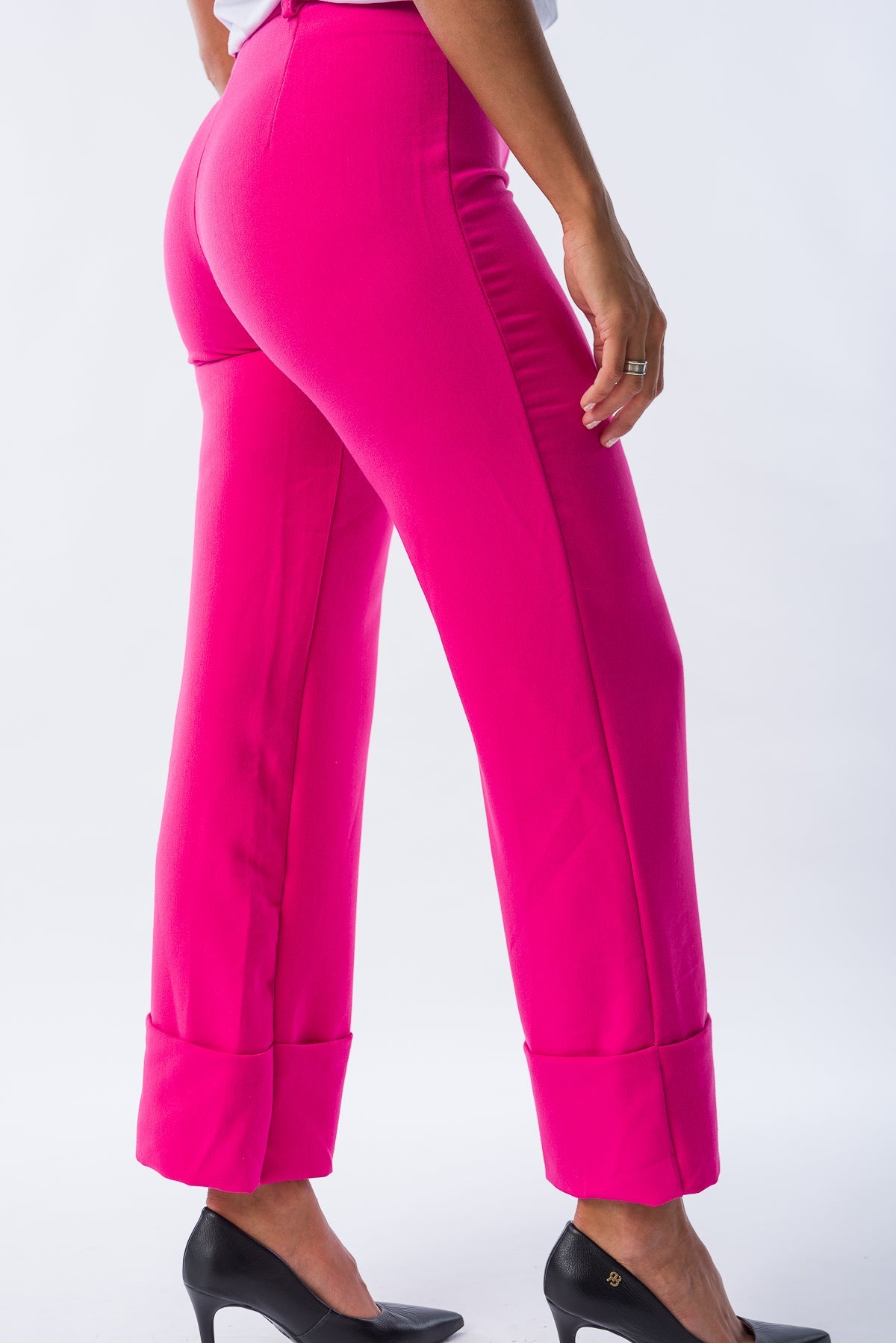 Viviana Méndez - Pantalón Sastrero Fucsia - Pantalones
