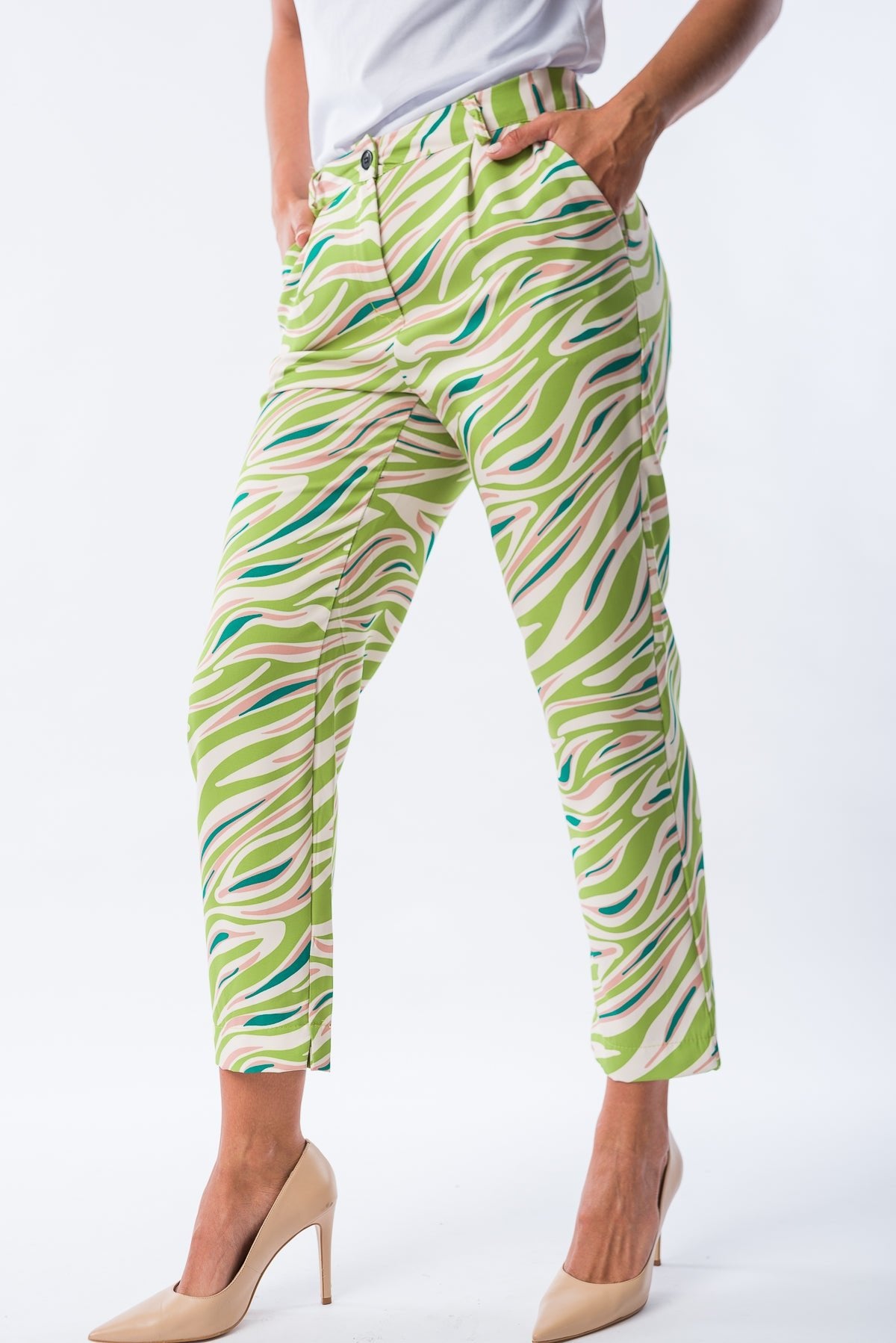 Viviana Méndez - Pantalón Selva Verde - Pantalones