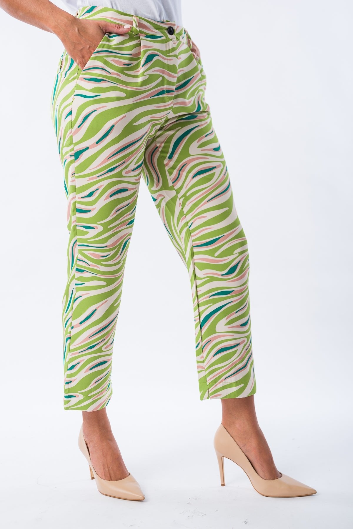 Viviana Méndez - Pantalón Selva Verde - Pantalones
