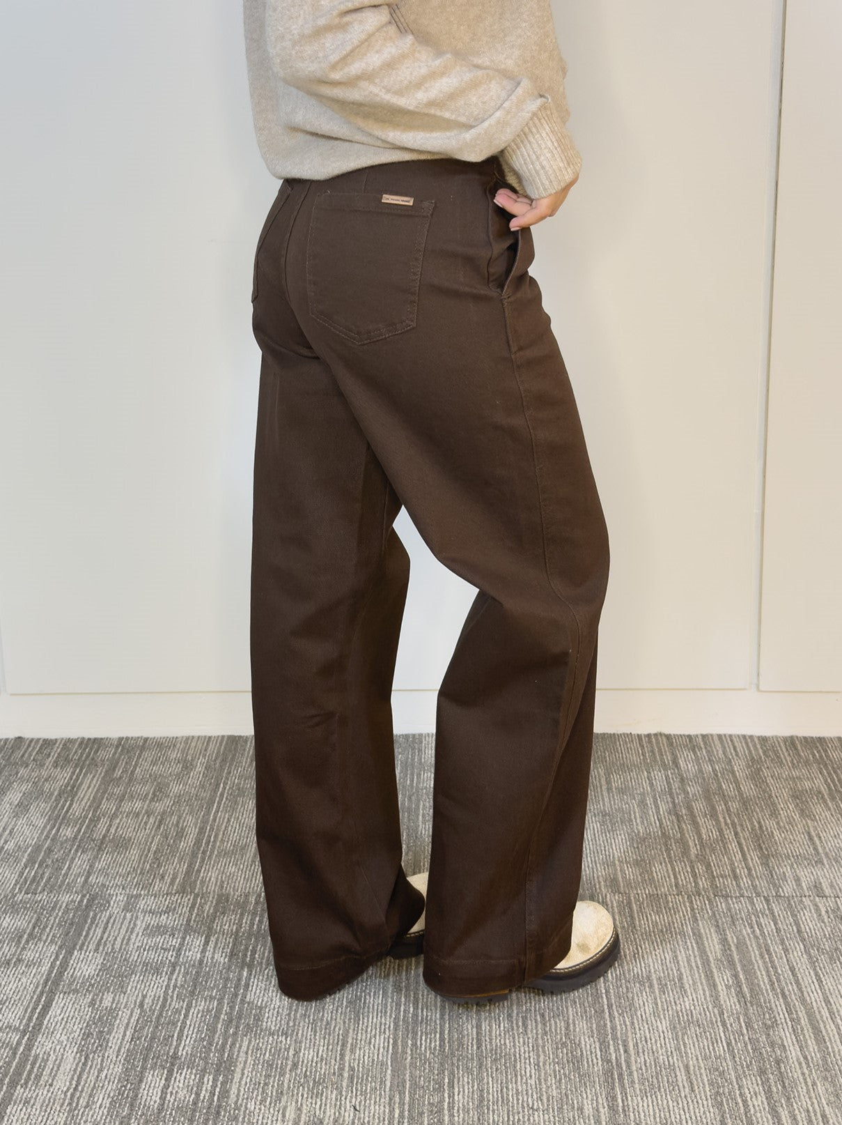 Viviana Méndez - Pantalón Terra Marrón - Pantalones