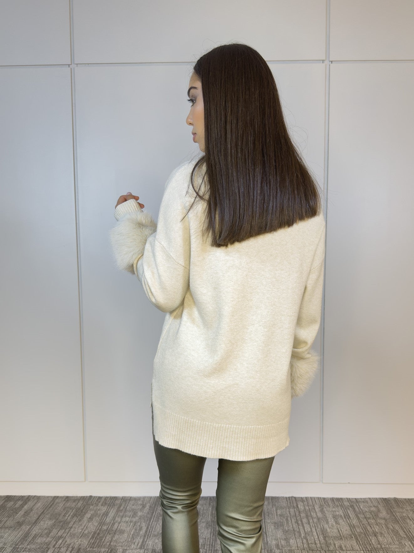 Viviana Méndez - Polerón Prestige Crudo - Buzos y Poleras