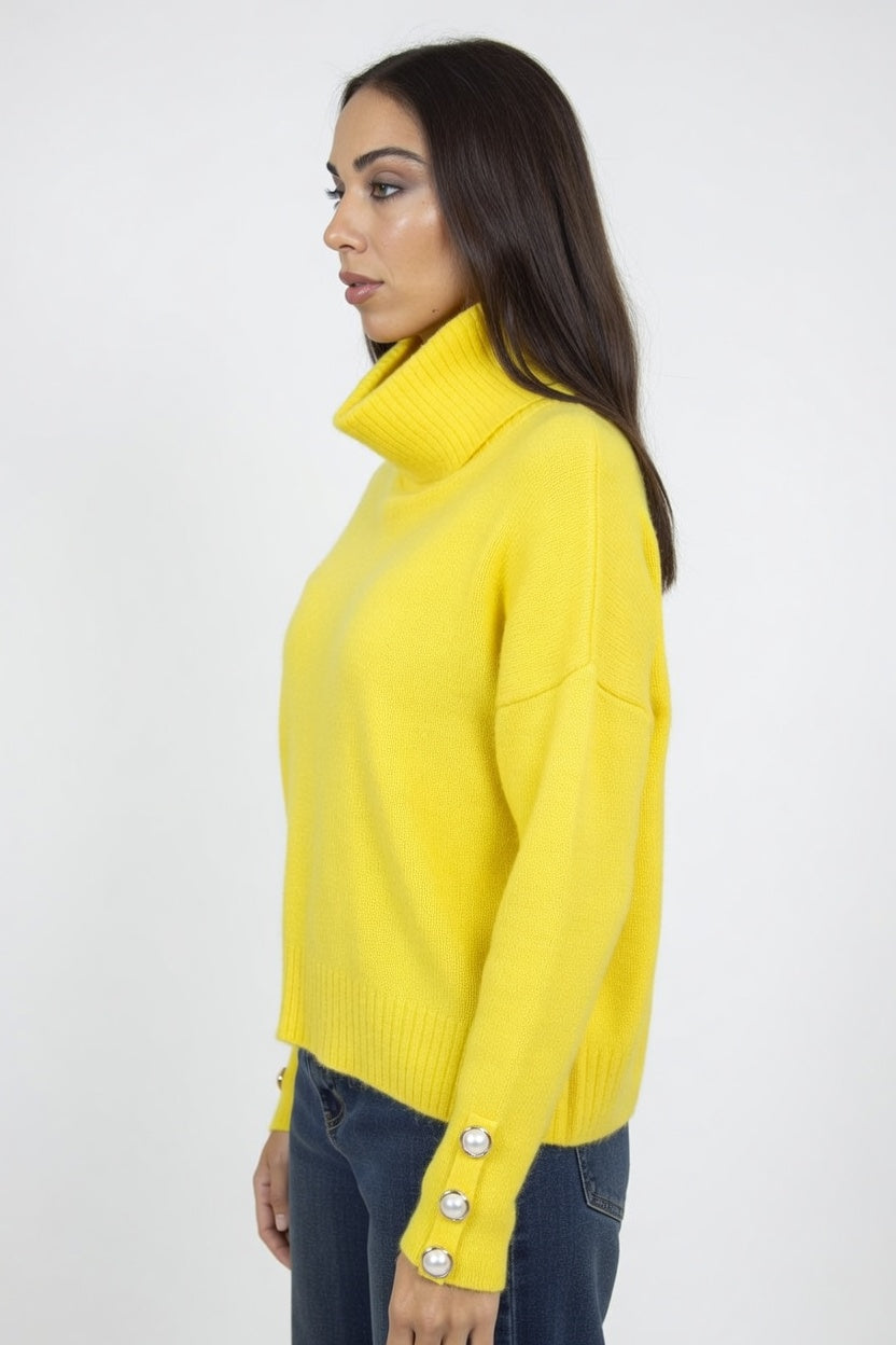 Polerón Victoria Amarillo - Costado