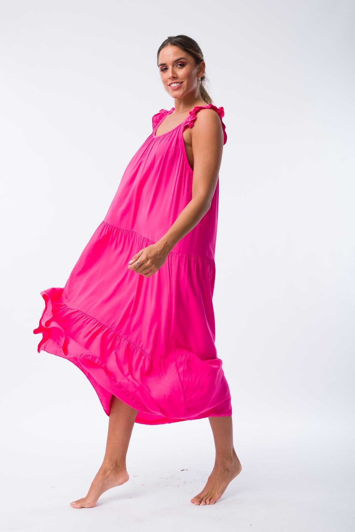 Detalle del tejido suave y color vibrante de la solera