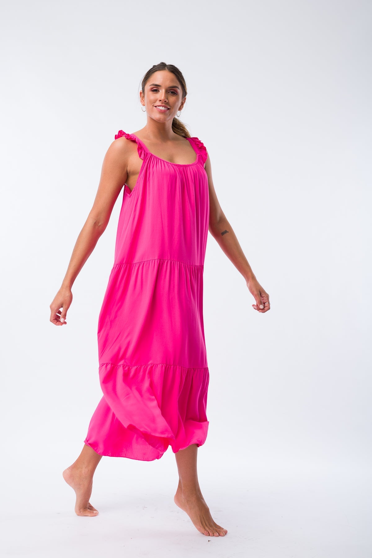 Solera Lago Fucsia de Viviana Méndez - vista frontal