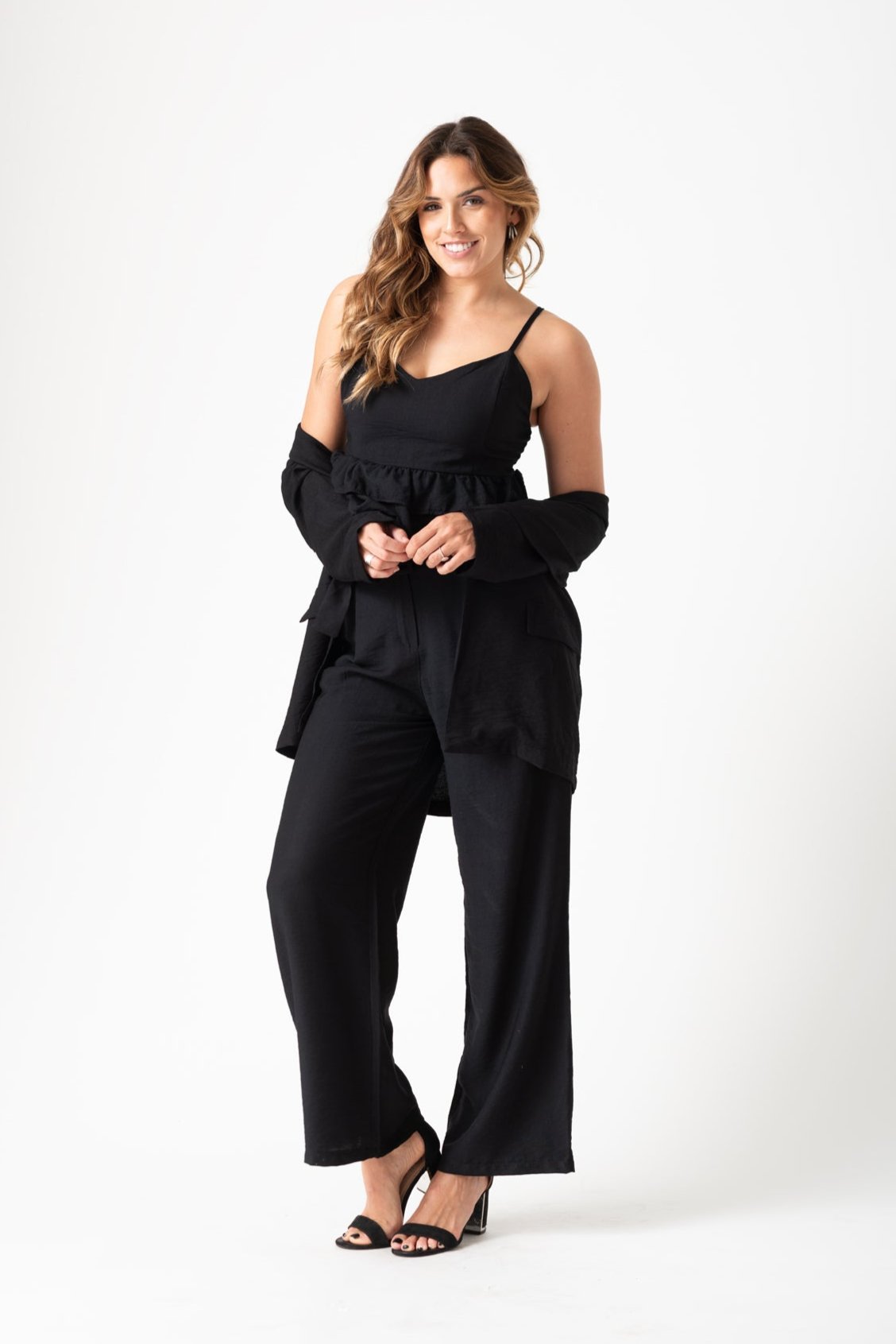 Viviana Méndez - Top Leger Negro - Tops