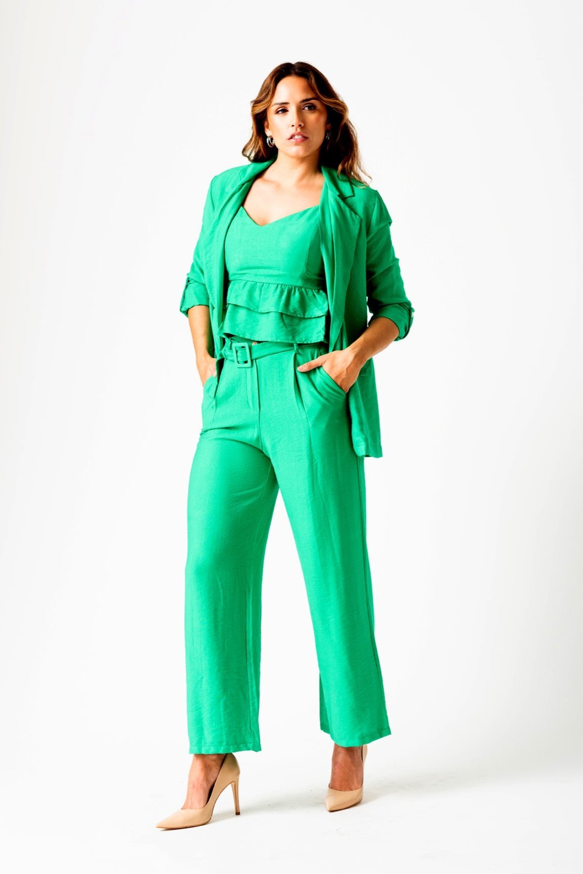 Viviana Méndez - Top Leger Verde Benetton - Tops