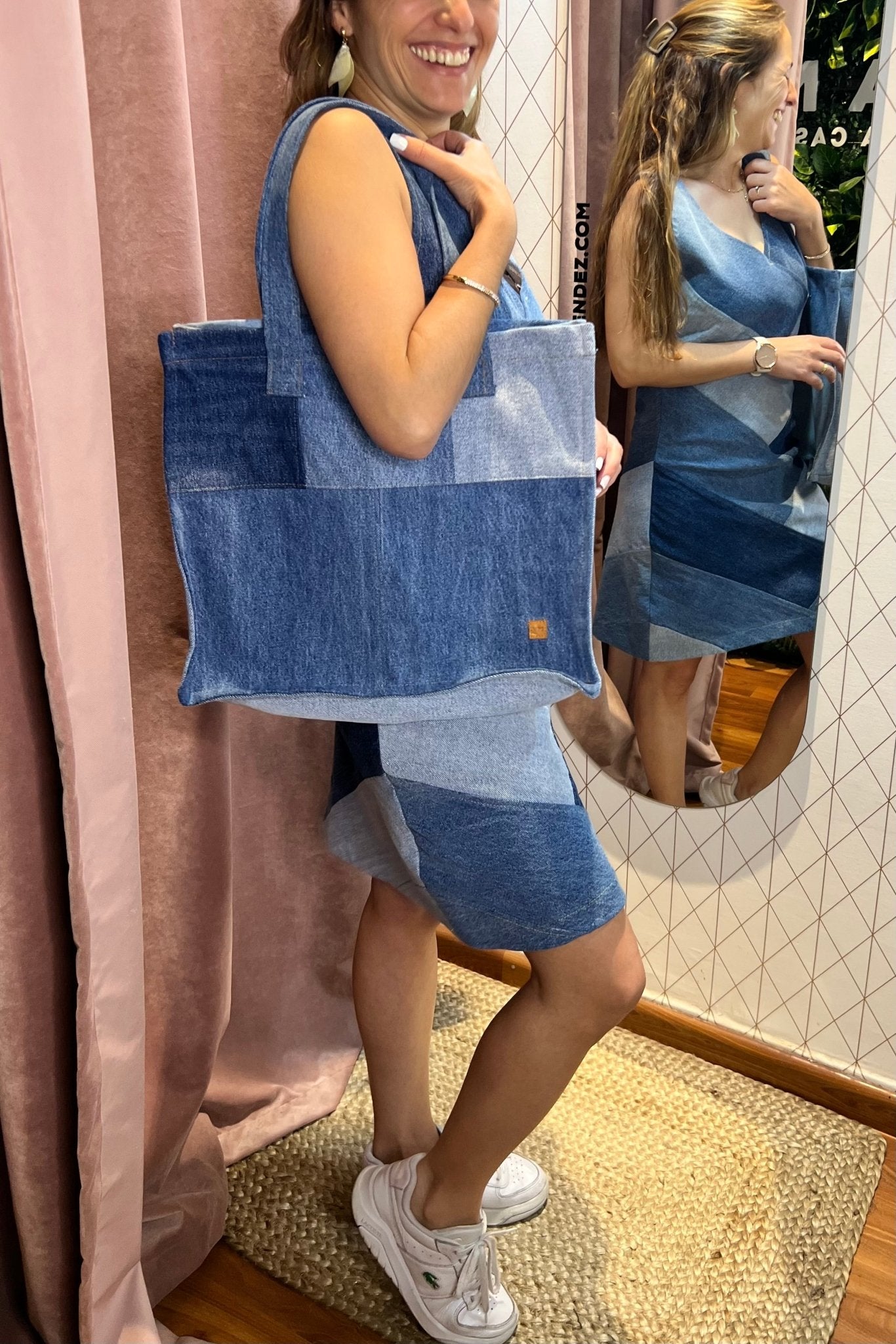 Viviana Méndez - Tote Bag Fusión - Jeans