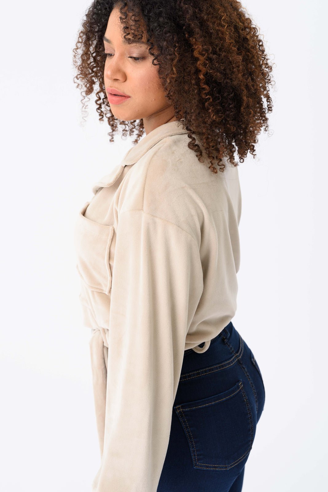 Viviana Méndez - Campera Levite Beige - Camperas y Chaquetas