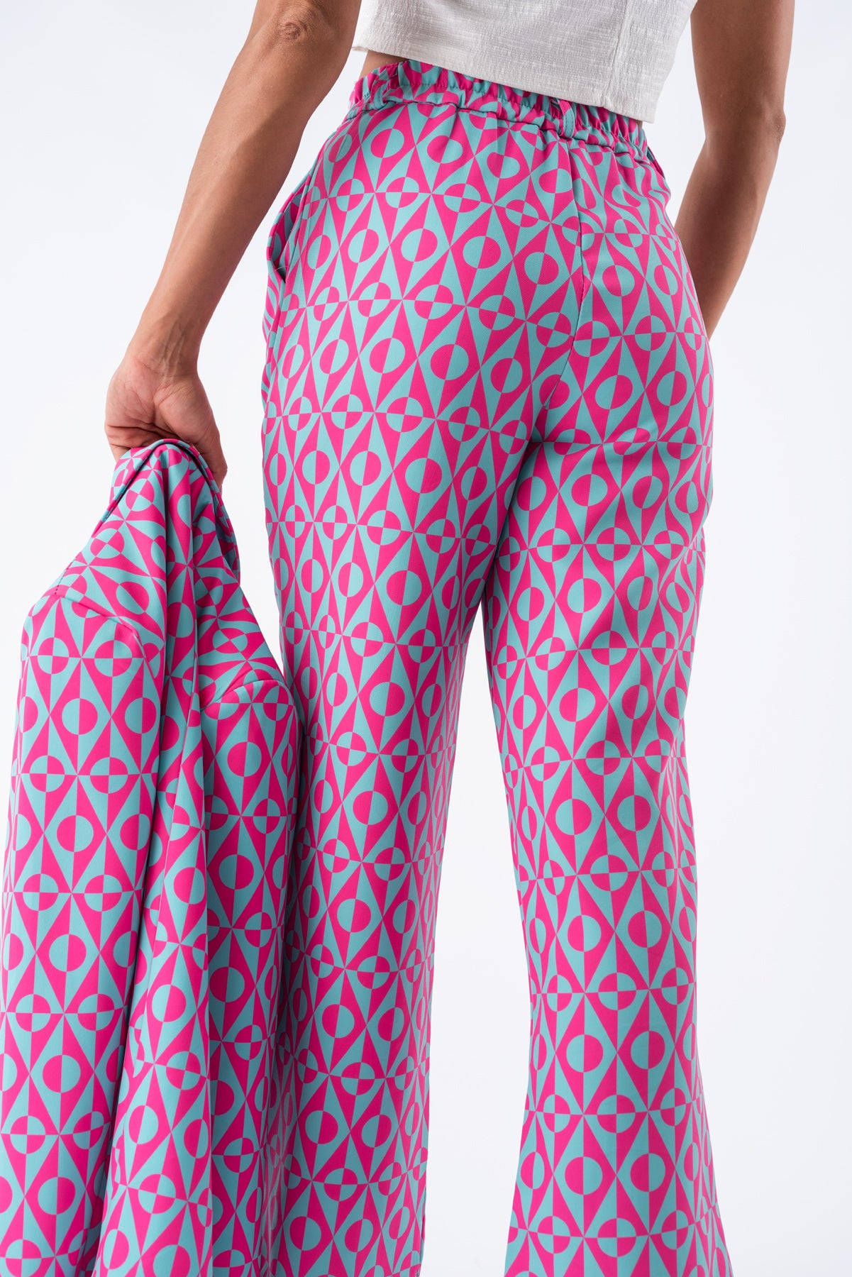 Pantalón Soho Fucsia | Pantalones | Viviana Méndez - Pantalón Soho Fucsia - Viviana Méndez