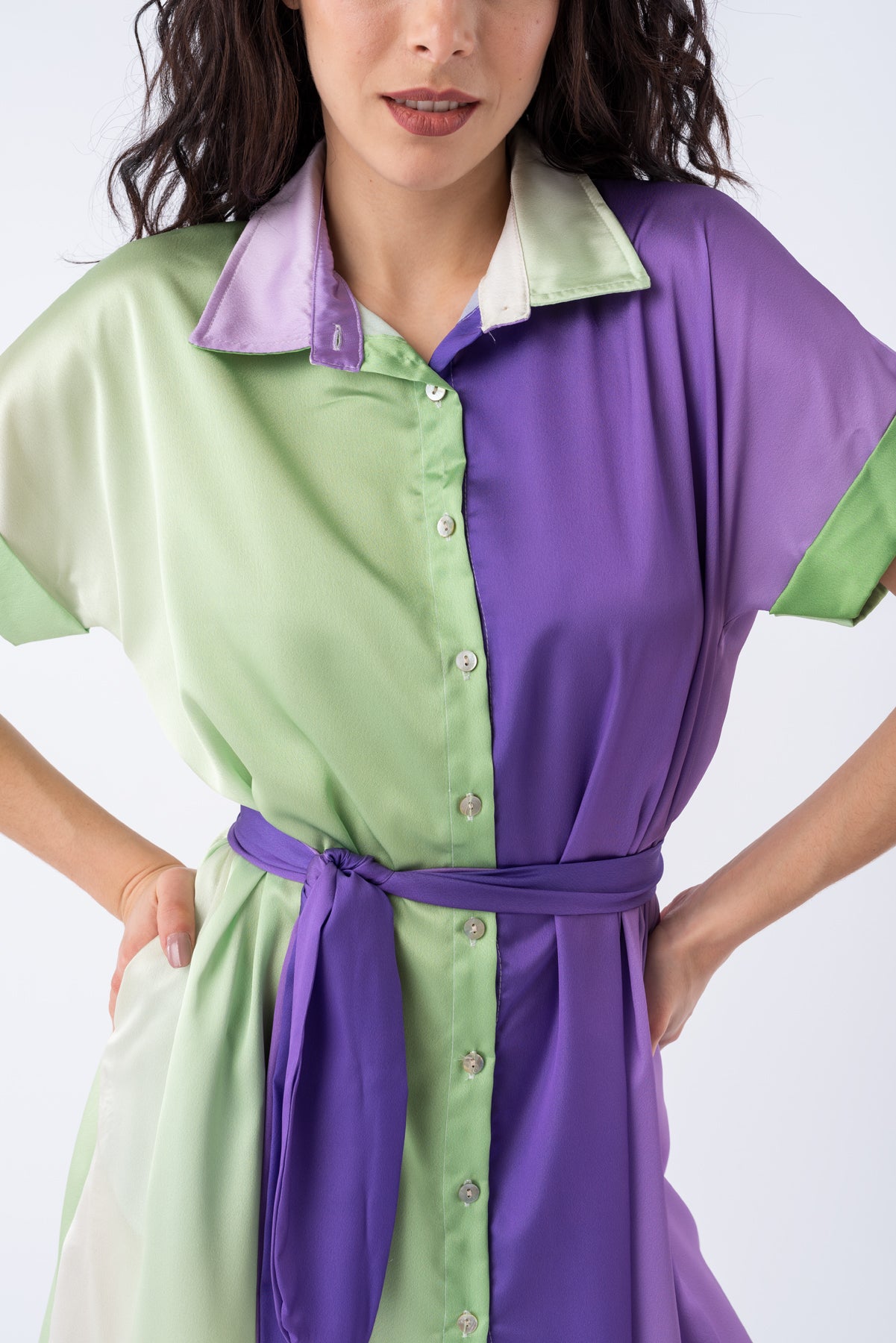 Vestido Ciano Verde | Vestidos y Monoprendas | Viviana Méndez -