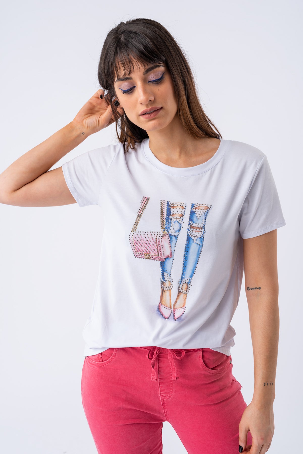 Remera Shoes | Blusas, Camisas y Remeras | Viviana Méndez - Remera Shoes - Viviana Méndez