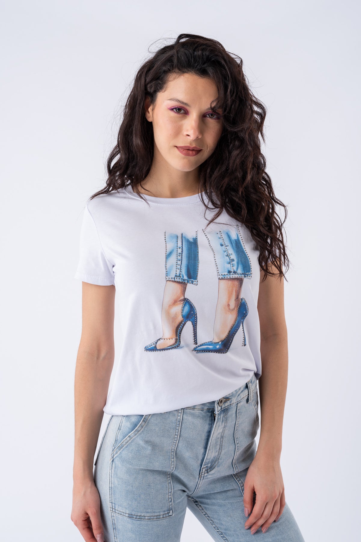 Remera Denim | Blusas, Camisas y Remeras | Viviana Méndez - Remera Denim - Viviana Méndez