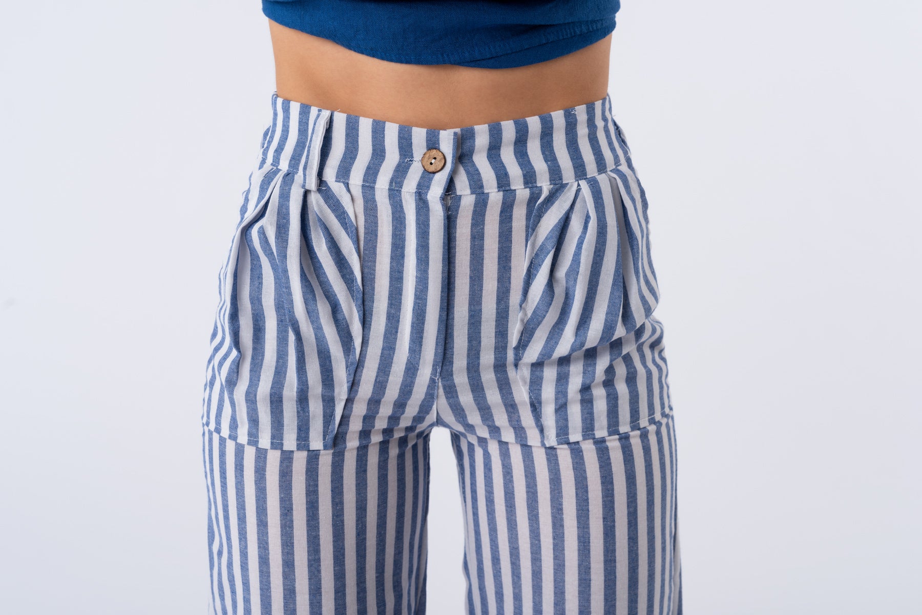 Pantalón Navy Azul | Pantalones | Viviana Méndez - Pantalón Navy Azul - Viviana Méndez