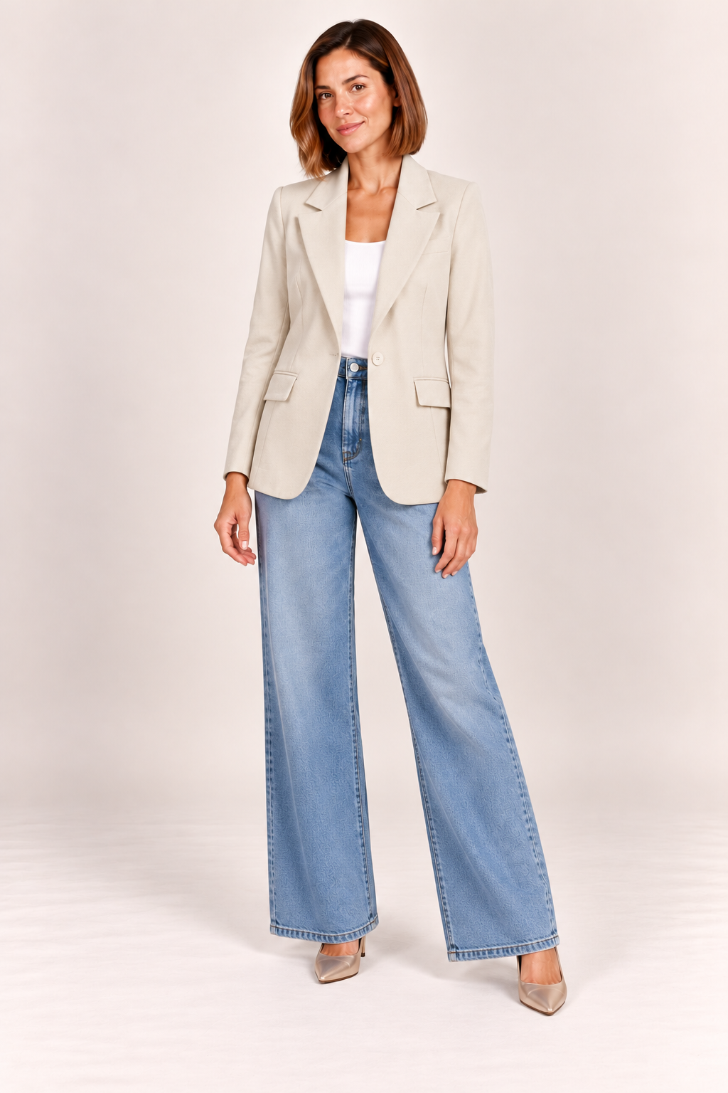 Blazer Riva Manteca