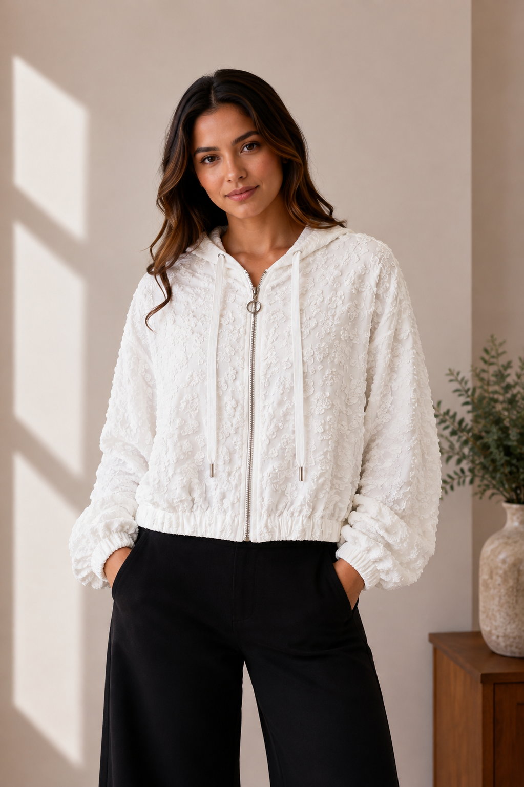 Campera Bordada